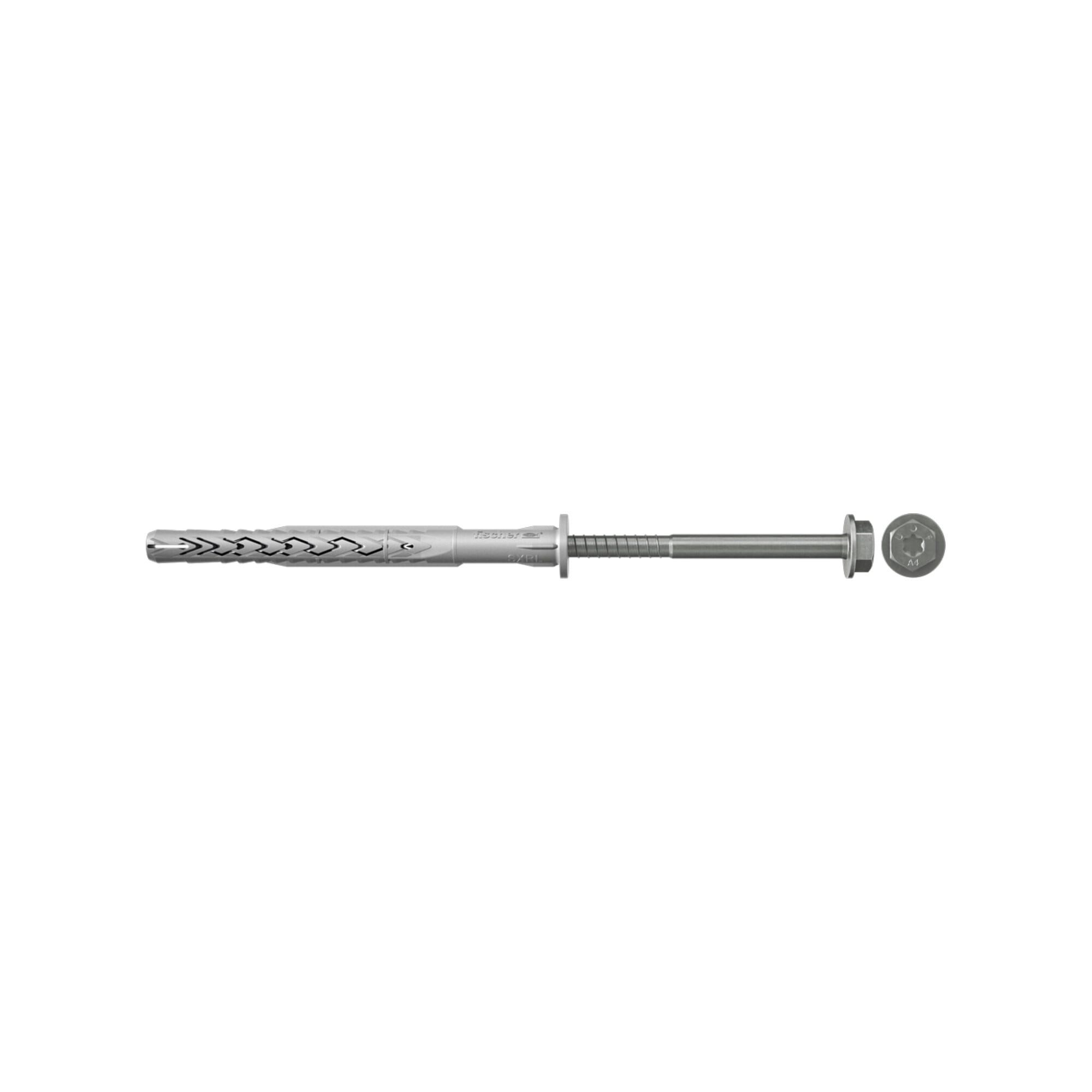 fischer Langschaftdübel fischer Langschaftdübel SXRL mit Edelstahl-Sechskantschraube 10x230 FU