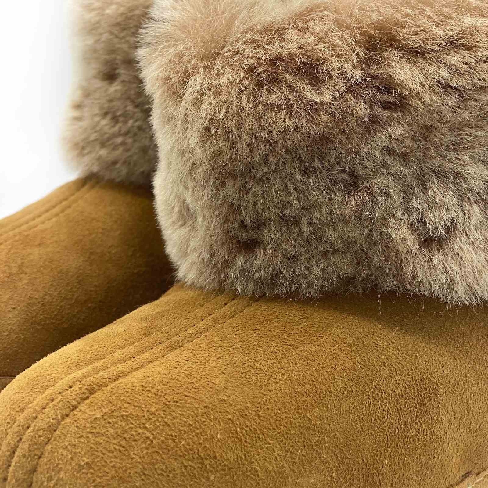 Hollert Hausschuh Unisex Hausschuhe Espaniol Echtleder Puschen Merino Schaffell