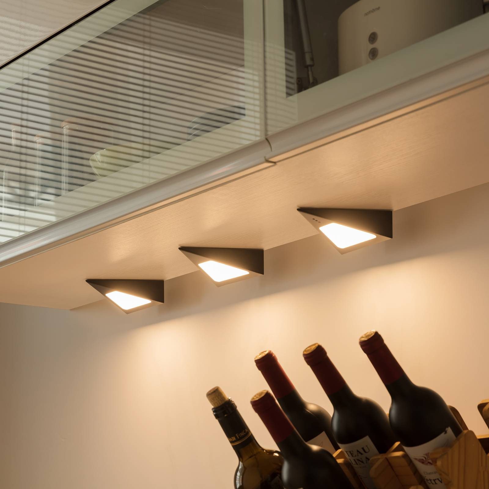 Prios Unterschrankleuchte Odia, Enthalten, 3 x 3 W LED, warmweiß günstig online kaufen