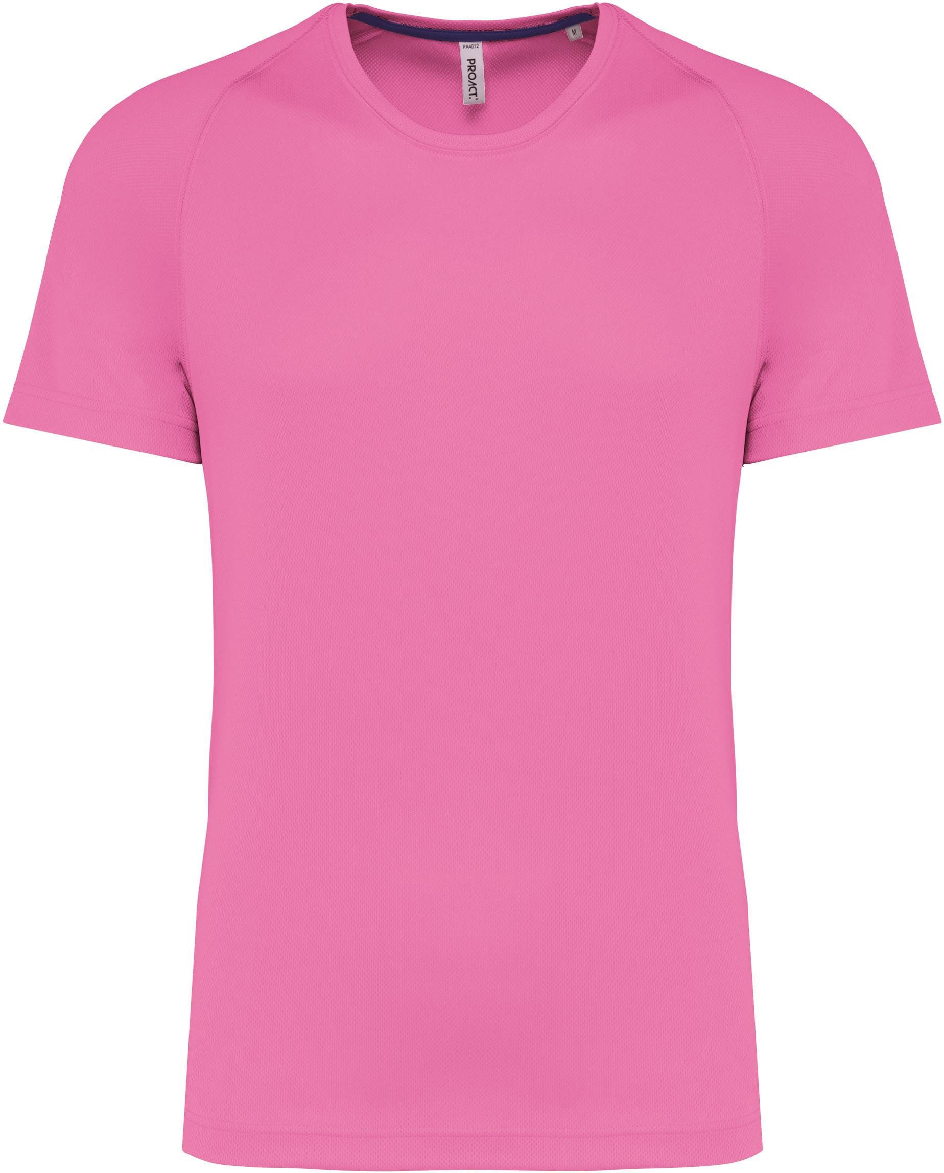 Trainingsshirt Herren-Sportshirt Recyclingmaterial mit Rundhalsausschnitt