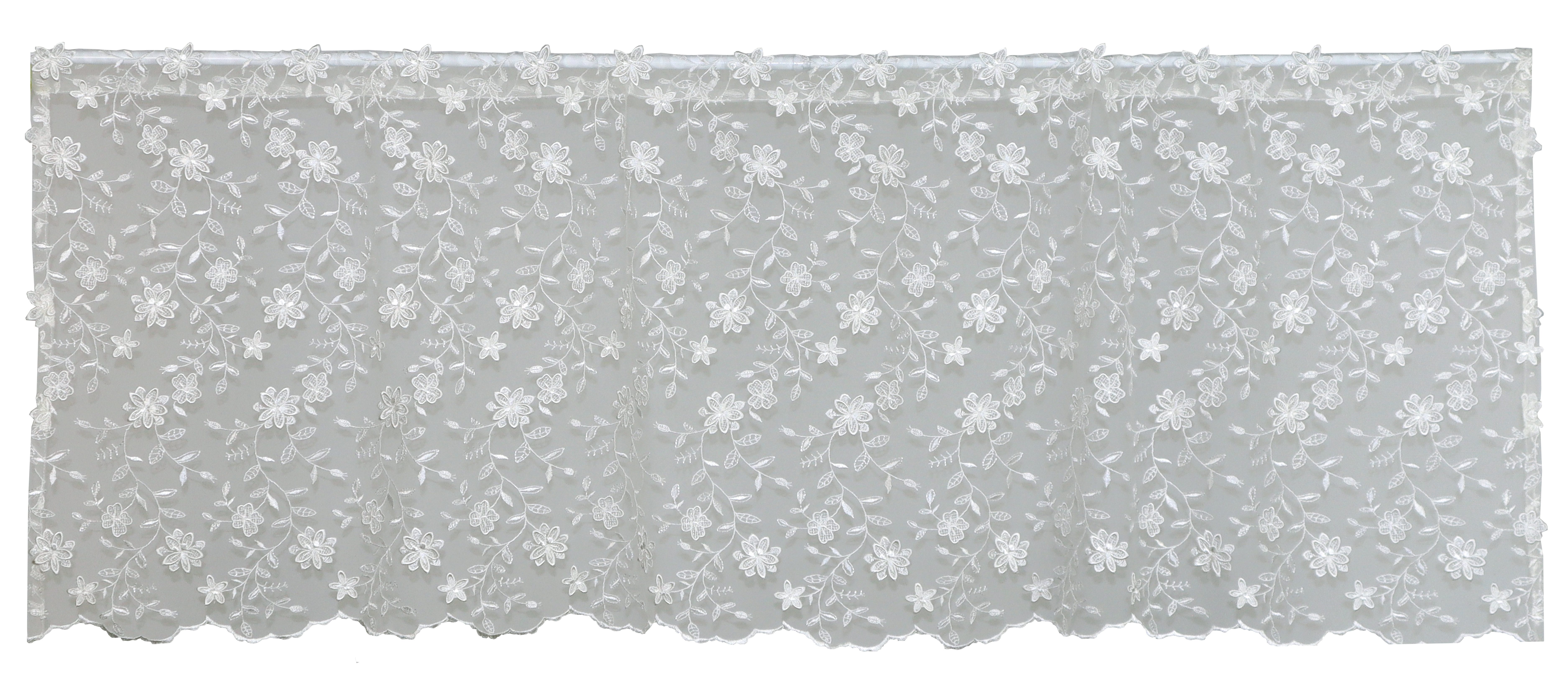 EXPERIENCE Scheibengardine Scheibengardine florentine Optik transparent mit Tunnelzug, Stangendurchzug, transparent