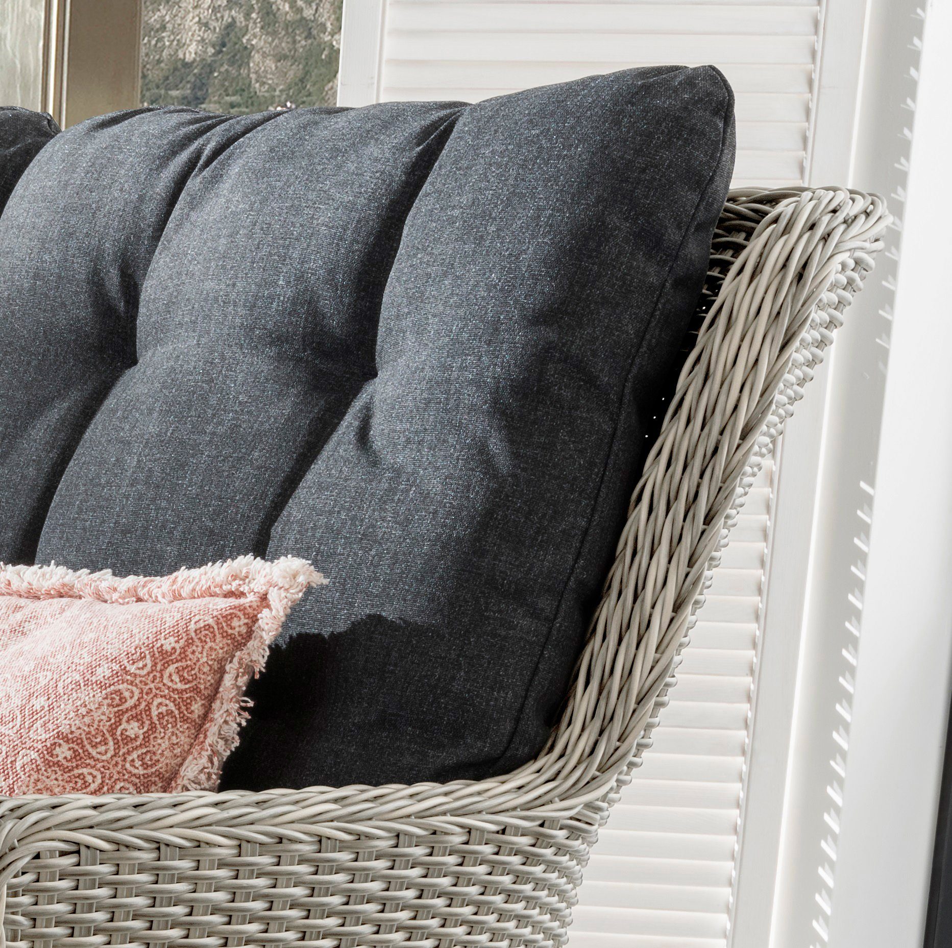 Destiny Loungesofa CASA, Aluminium, Polyrattan, 2er günstig online kaufen