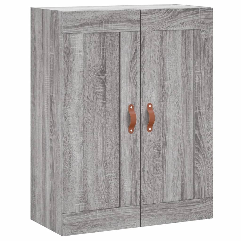 vidaXL Hängeschrank Wandschrank Grau Sonoma 69,5x34x90 günstig online kaufen