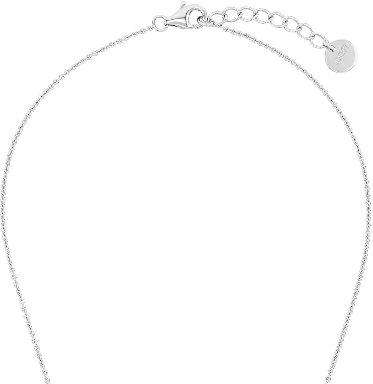 JOOP! Kette mit Anhänger Herz, mit Zirkonia (synth)