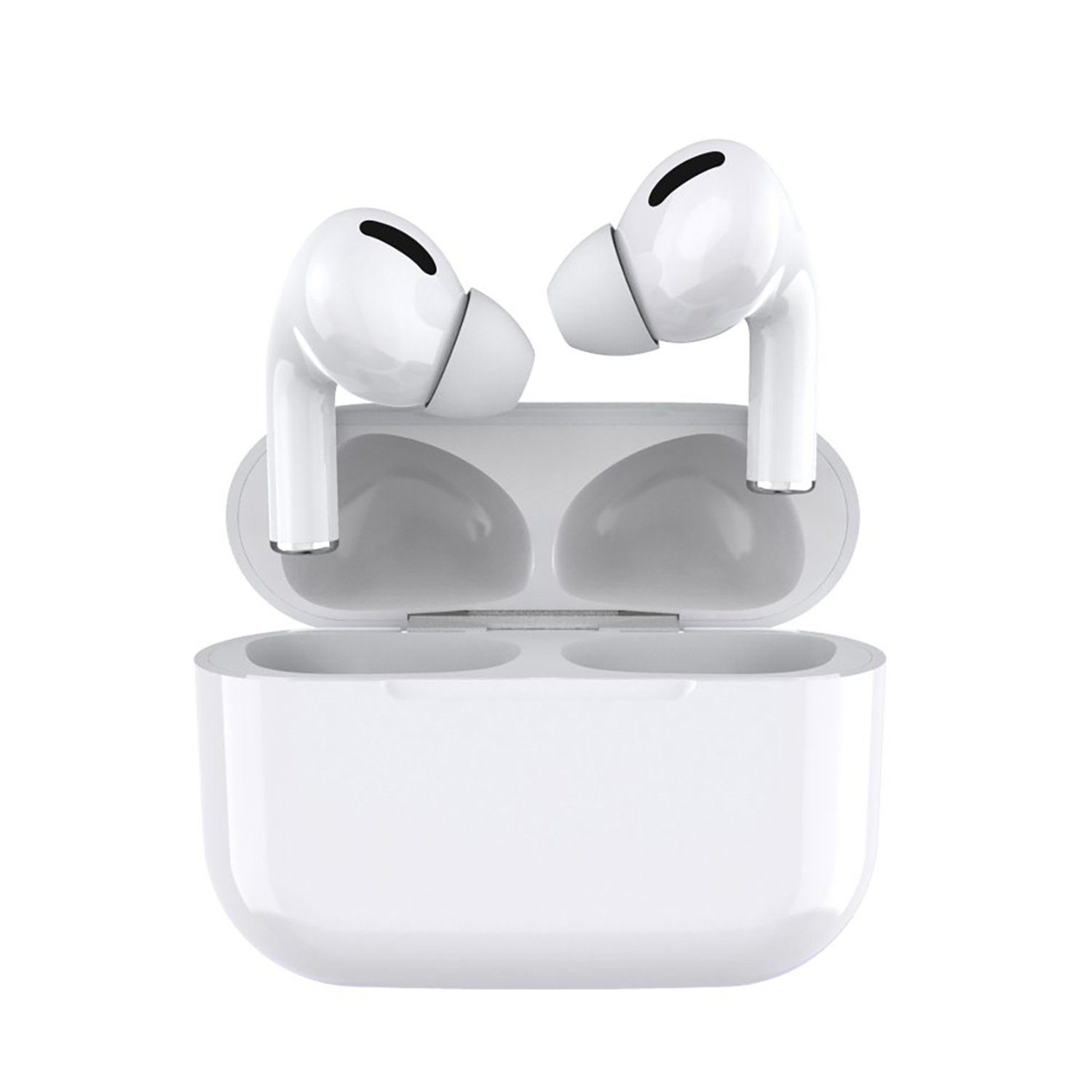 Leicke Twin Mini Pro 3 TWS In Ear Kopfhörer True Wireless Bluetooth 5.0 Bluetooth-Kopfhörer (Anti-Lost-Funktion, Freisprechfunktion, True Wireless, Siri, Google Assistant, Bluetooth, Active Noise Cancelling, QI Wireless Charging der Ladestation)