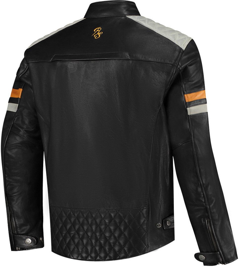 Rusty Stitches Motorradjacke Jari V2 Motorrad Lederjacke Rückenprotektor en günstig online kaufen