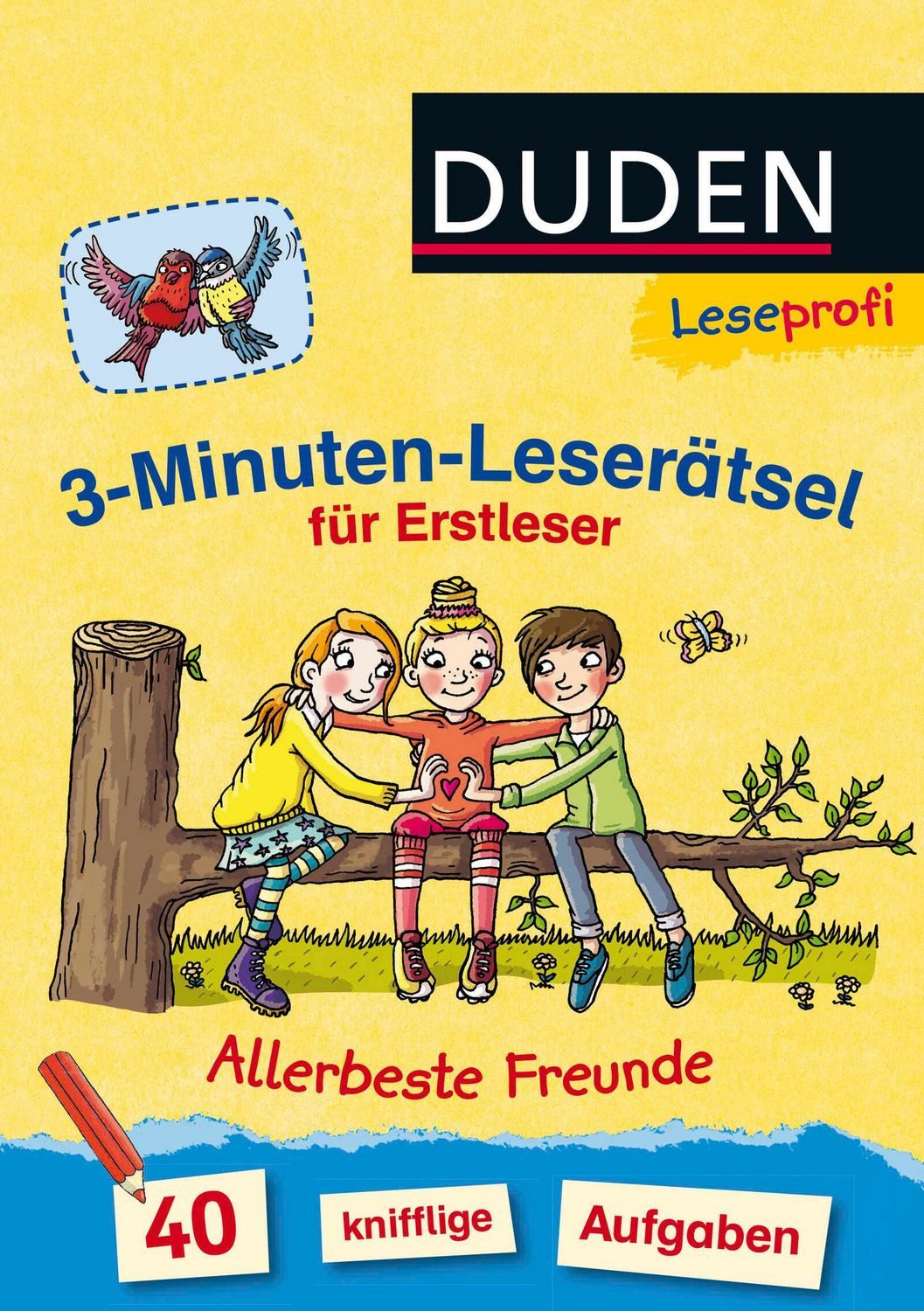 Duden Leseprofi – 3-Minuten-Leserätsel für Erstleser: Allerbeste Freun / Susanna Moll