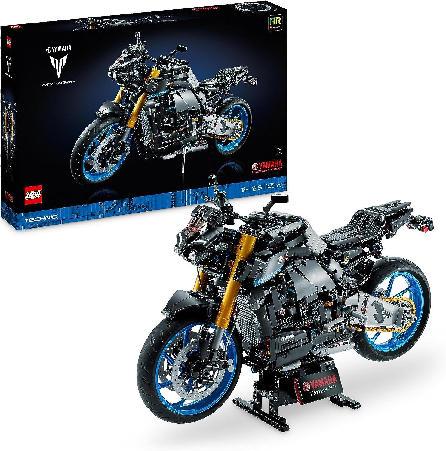 LEGO® Technic - Yamaha MT-10 SP (42159) Konstruktions-Spielset, (1478 St)