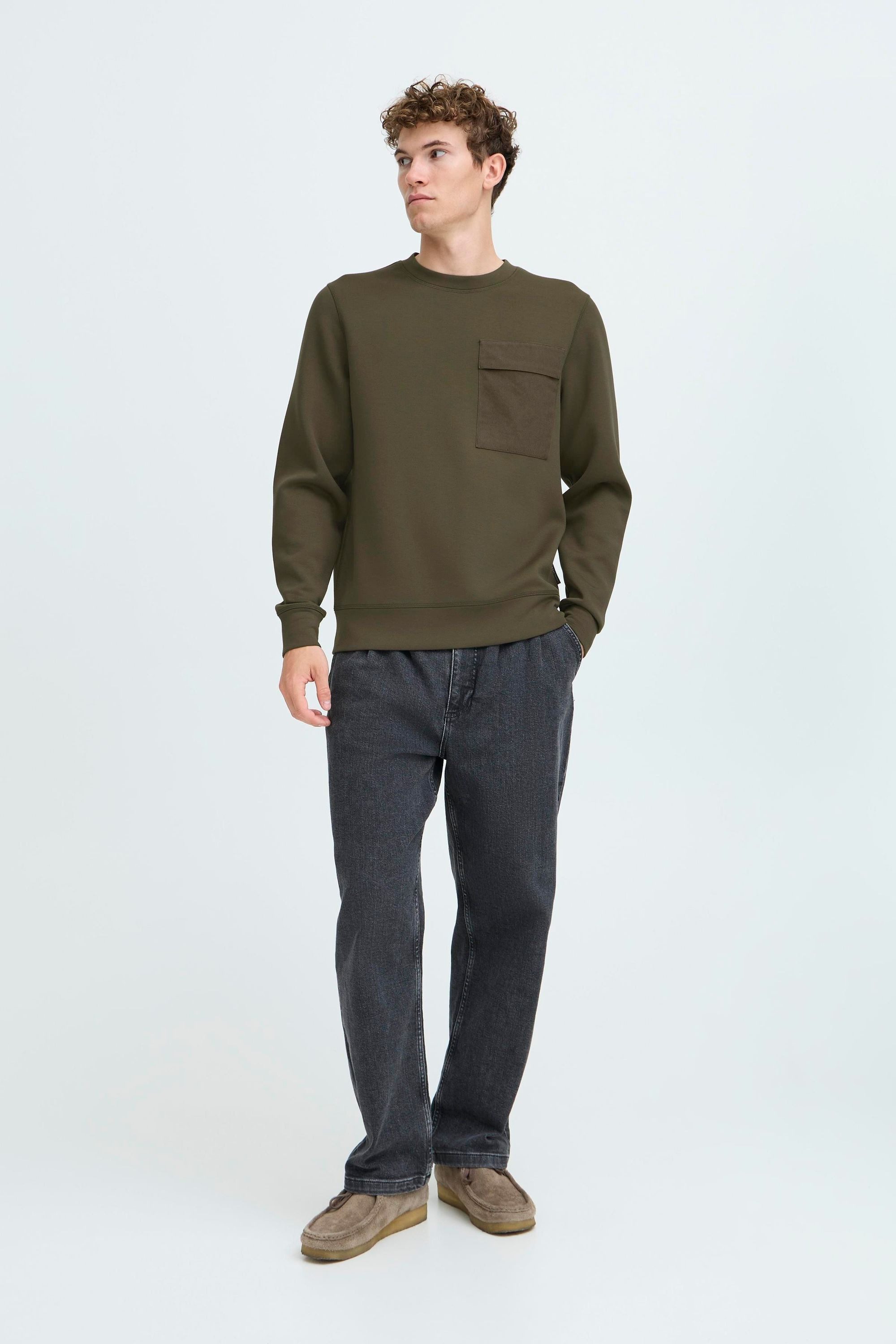 Casual Friday Sweater CFVidar Modischer Sweater mit Rundhals-Ausschnitt – Bild 3 von 5