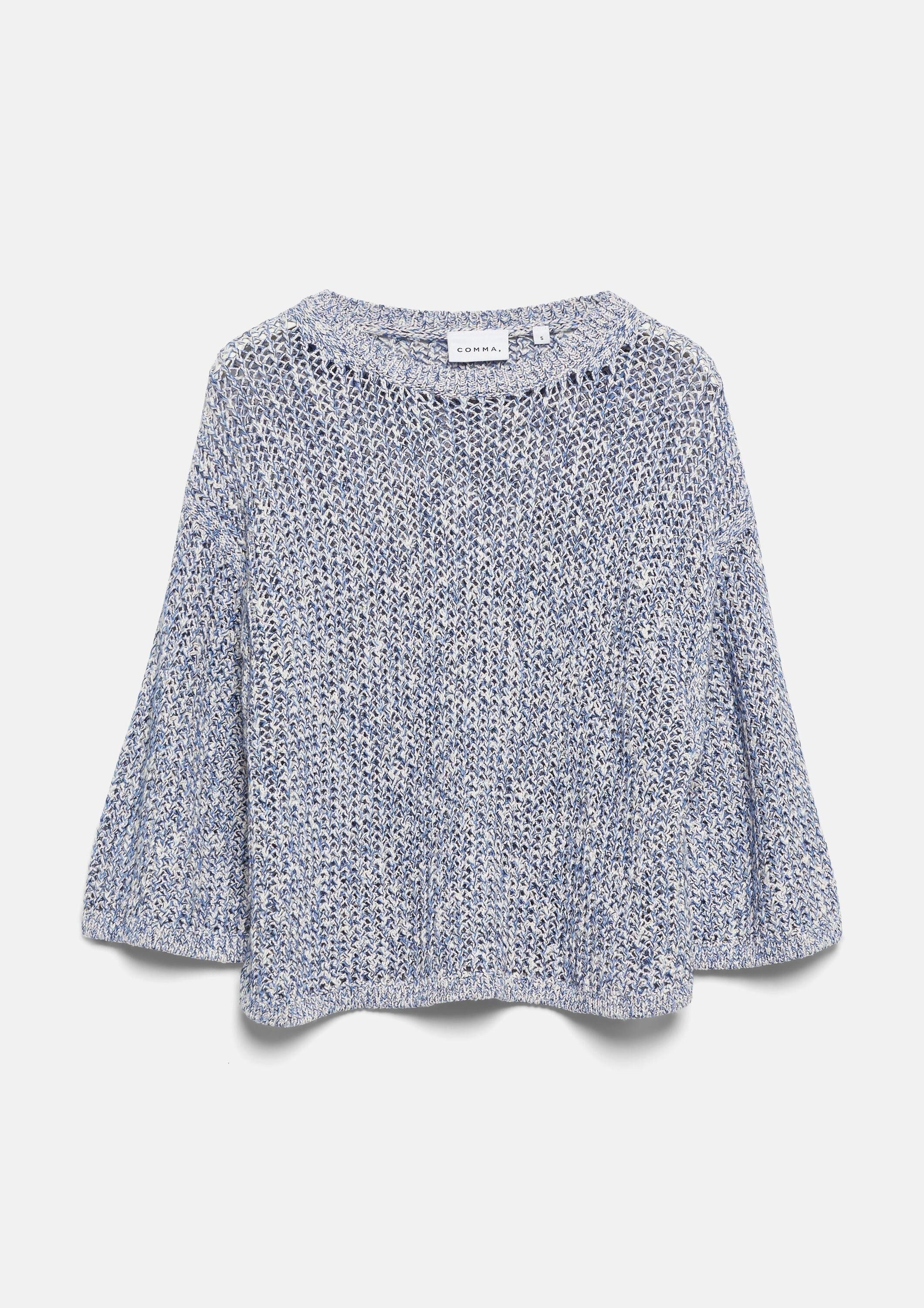 3/4 Arm-Pullover Strickpullover