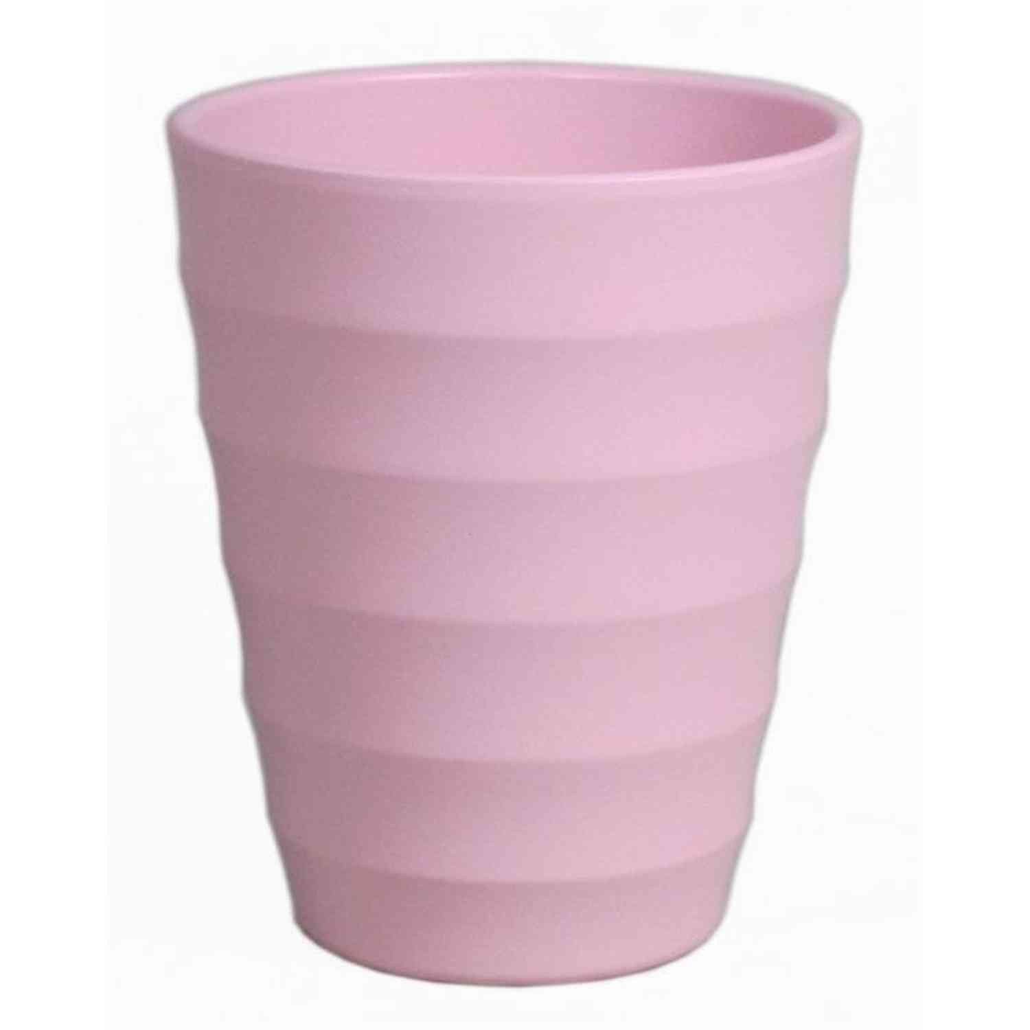 INNA-Glas Blumentopf Keramik Orchideenvase, Ø14cm, 17cm, rosa, matt - Orchidee