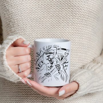 Youth Designz Tasse Reaper Sensenmann Kaffeetasse Geschenk, Keramik