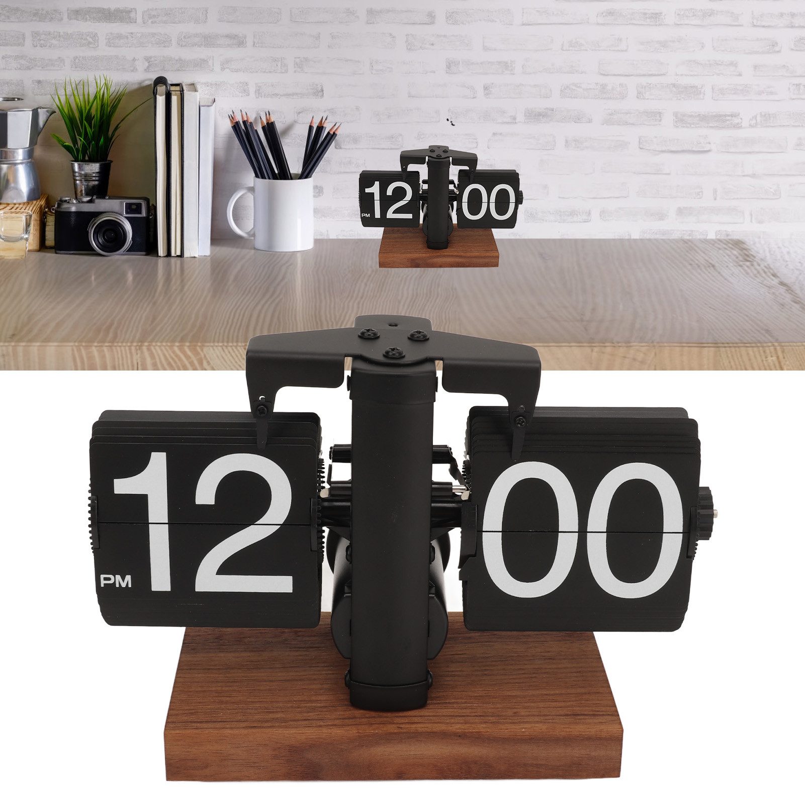 cocosity Tischuhr Retro Digital Flip Down günstig online kaufen