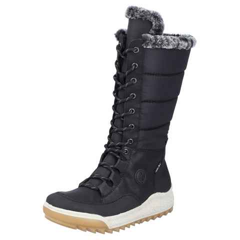 Rieker Winterstiefel mit Fellimitat-Besatz am Schaftrand