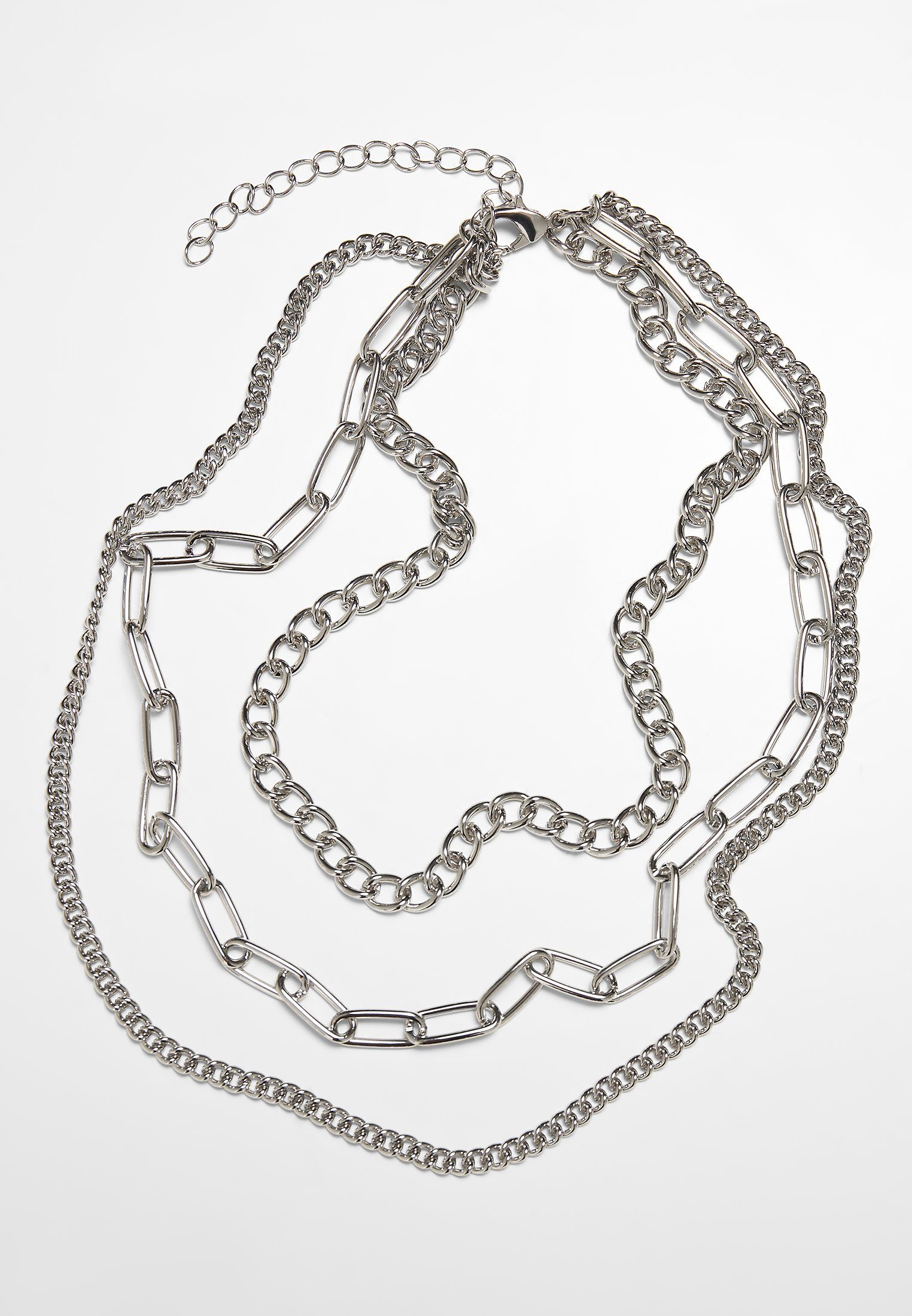 Accessoires Layering Necklace CLASSICS Edelstahlkette URBAN Chain silver