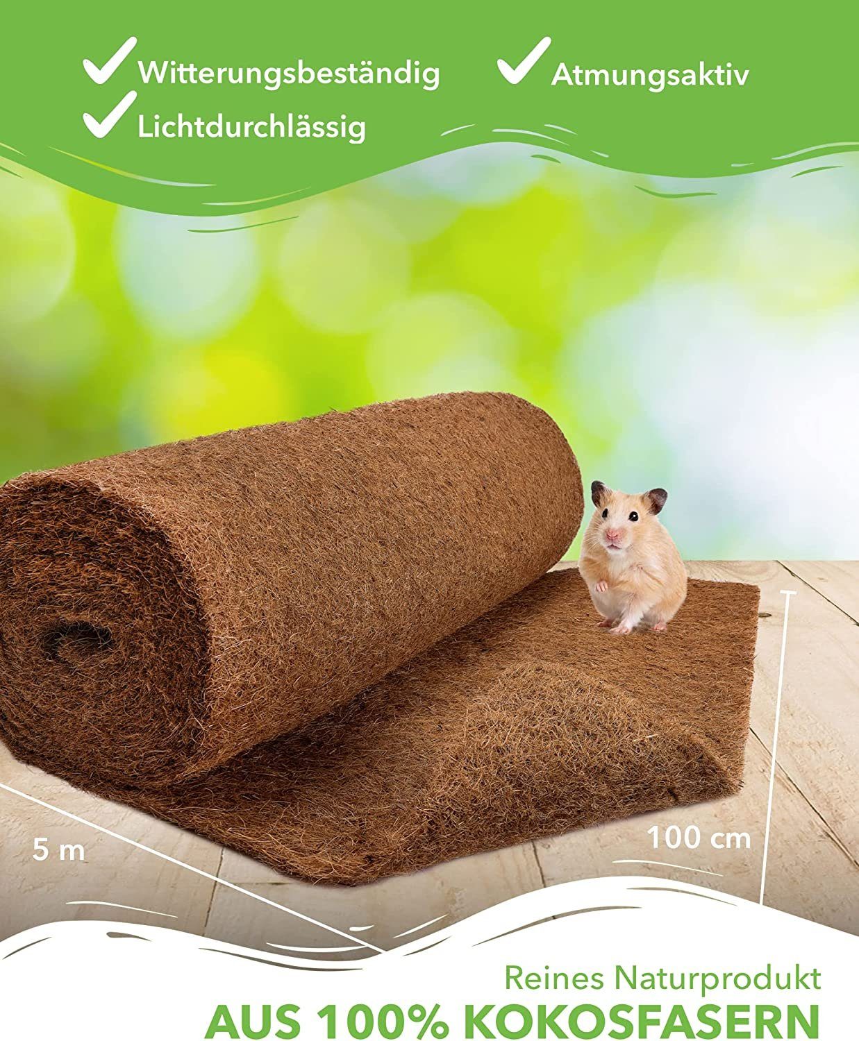 Nagerteppich.de Kokosmatte Kokosmatte, Winterschutz und Kälteschutz günstig online kaufen