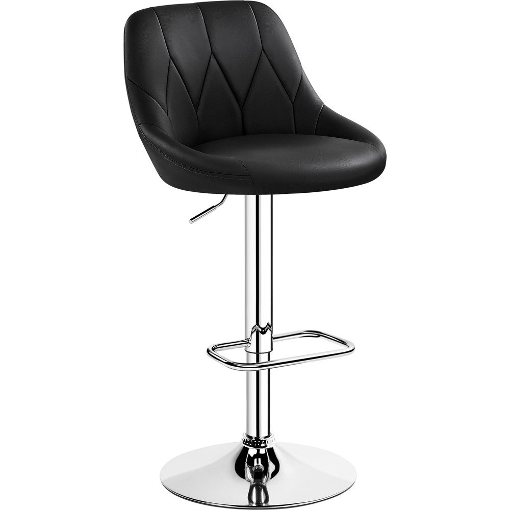 Yaheetech Barhocker (1 St), Verstellbare Sitzhöhe 61,5 cm - 83 cm Polsterho günstig online kaufen