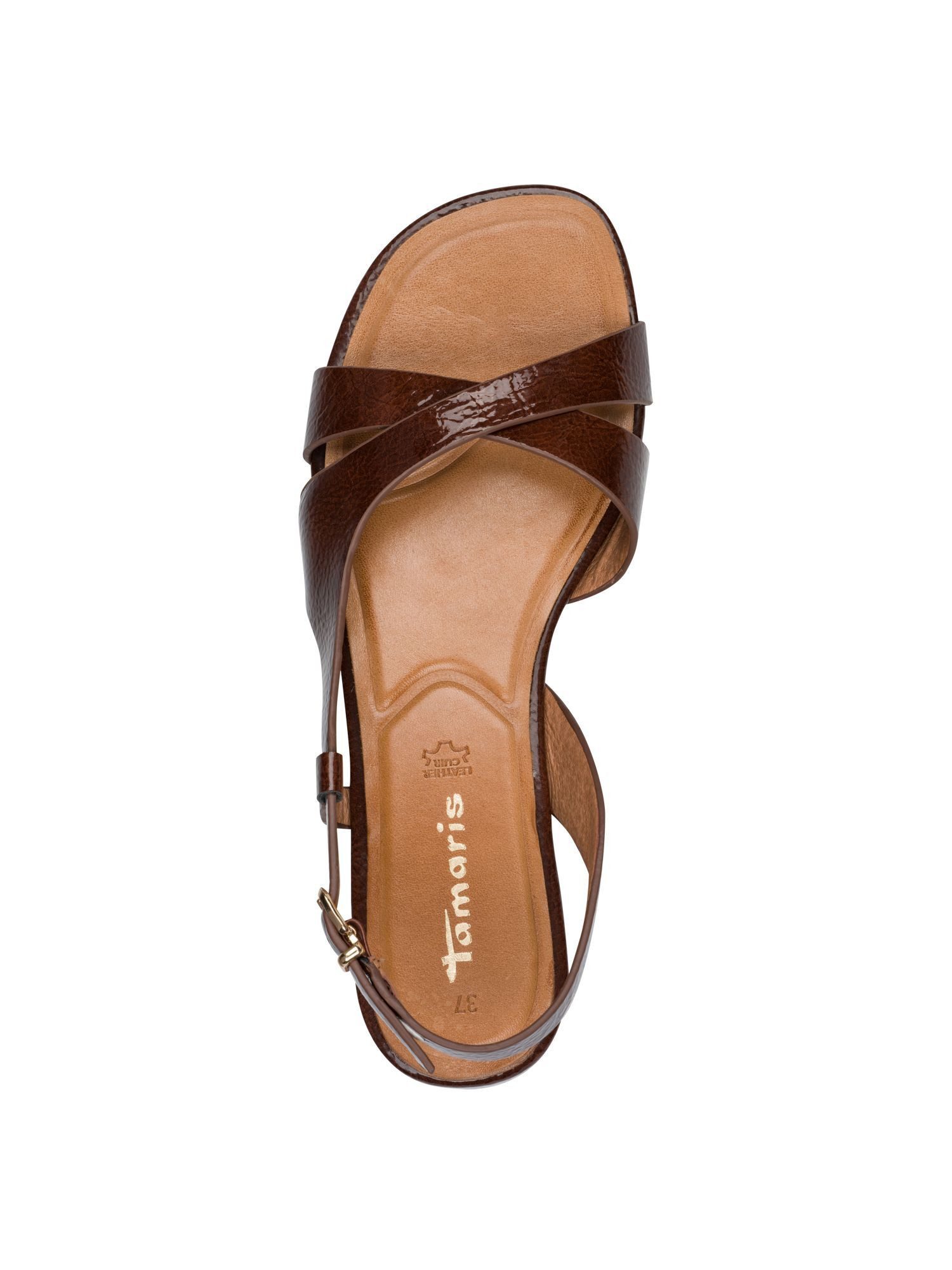 Tamaris ANTIslide flach kein Absatz 1-28123-46 Sandale ANTIslide
