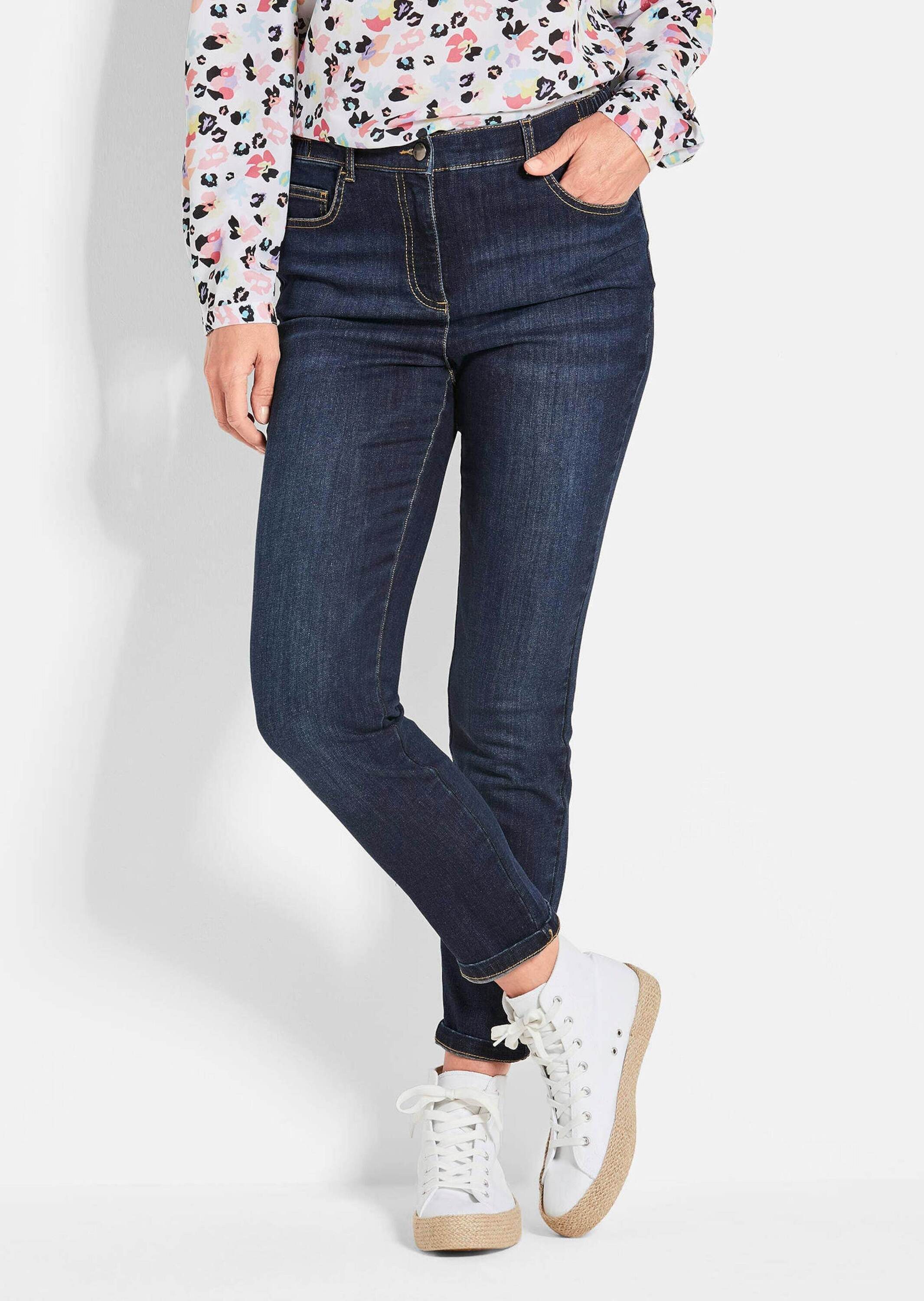 GOLDNER 7/8-Hose Kurzgröße: Verkürzte Jeanshose BELLA günstig online kaufen