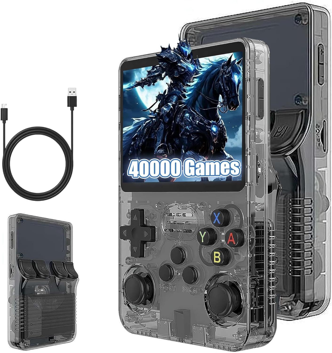 R36S Retro Handheld Spielkonsole Konsole 40.000 Spiele und Emulatoren