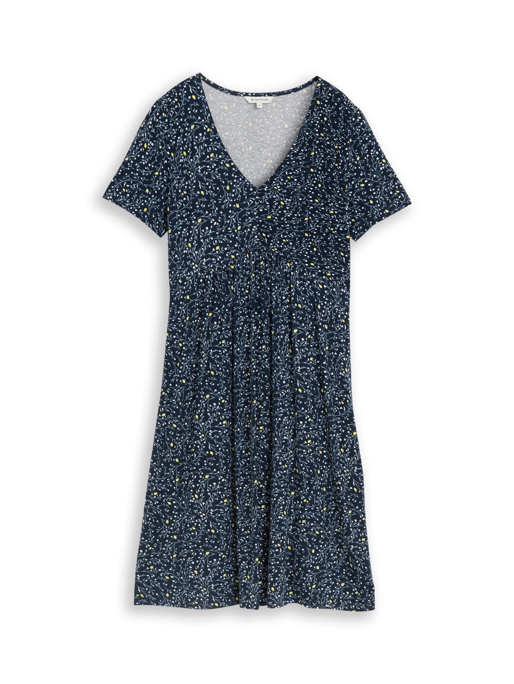 TOM TAILOR Sommerkleid Kleider & Jumpsuits Jerseykleid mit V-Ausschnitt
