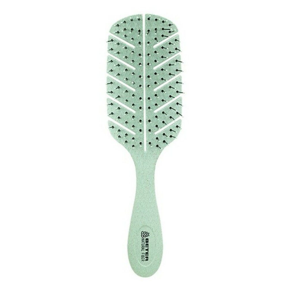 Beter Haarbürste Detangling Natural Fiber Hair Brush Green