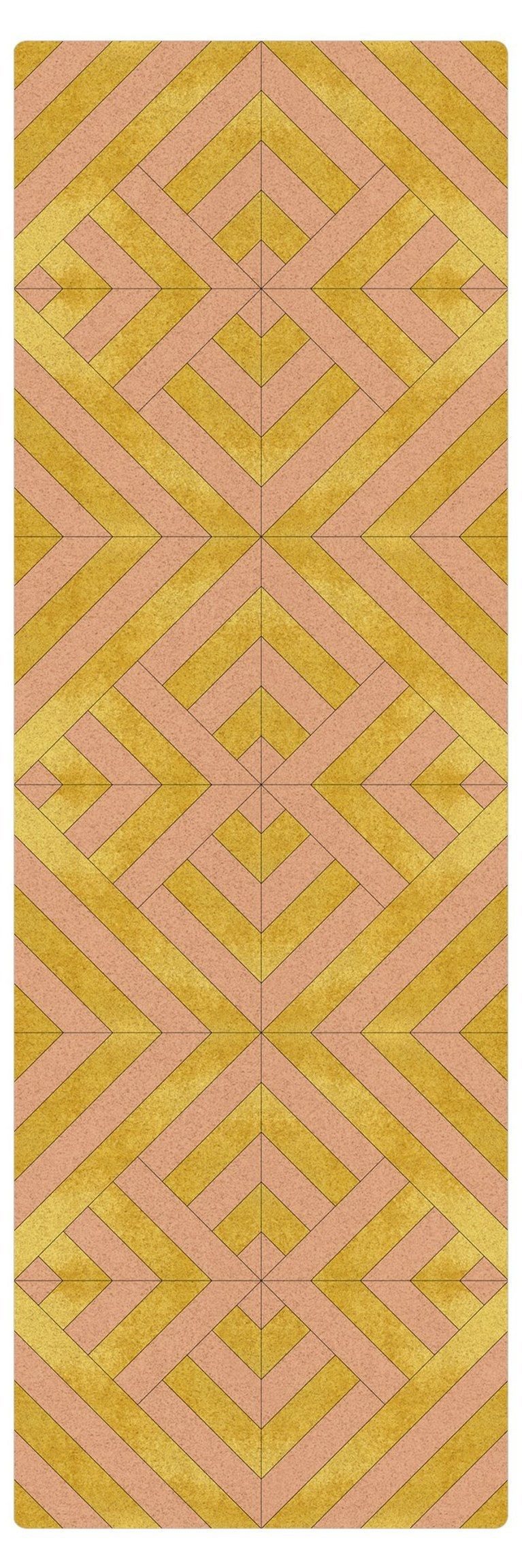 Bilderdepot24 Läufer Kork Teppich Wohnzimmer Schlafzimmer Flur lang modern funktional