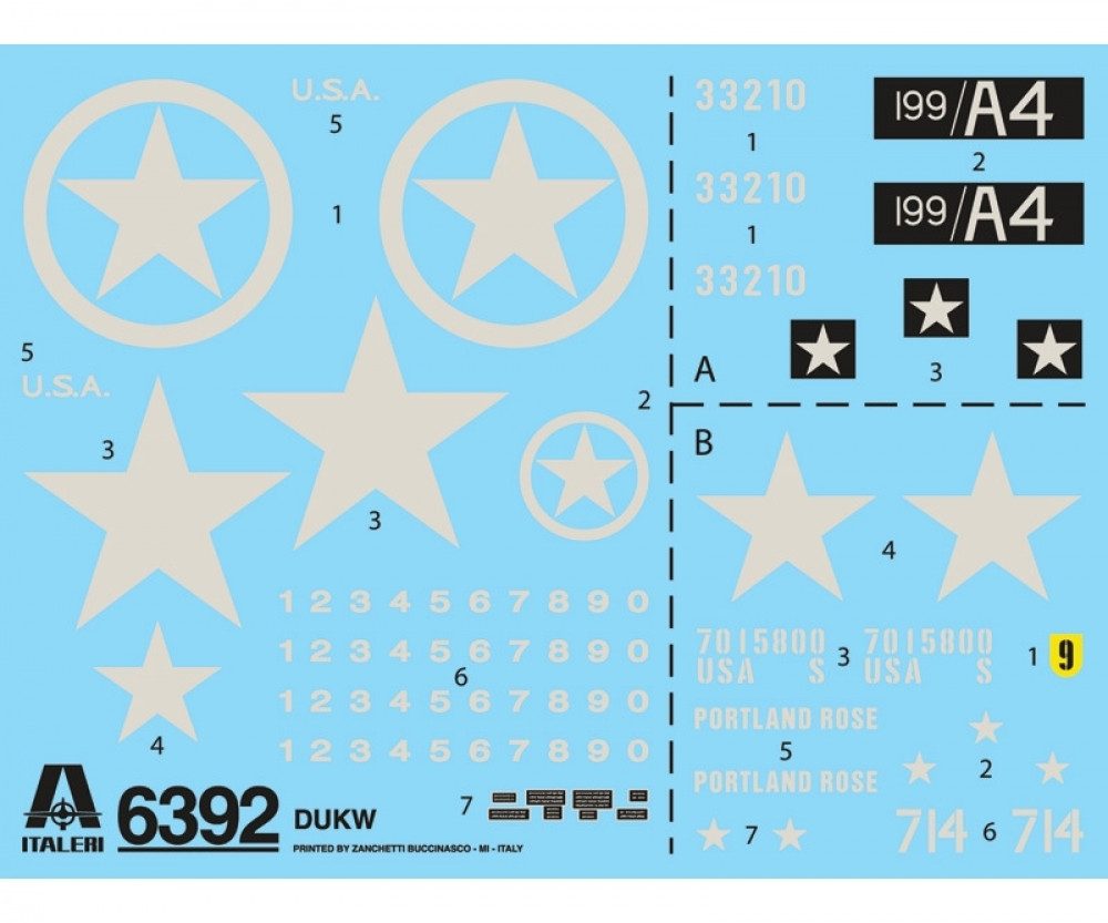Italeri Modellbausatz Italeri 1:35 DUKW Amphibienfahrzeug