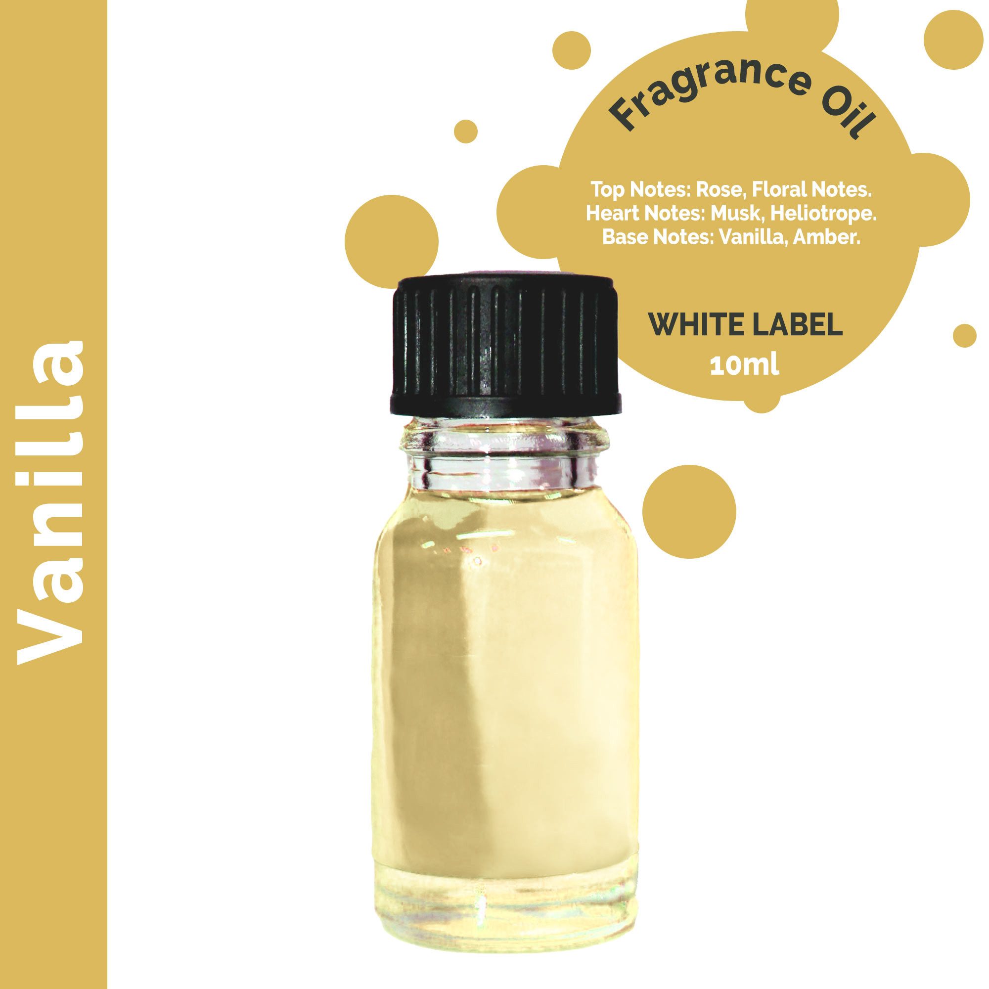 Raumduft 10 ml Vanille - Duftöl (ohne Etikett)