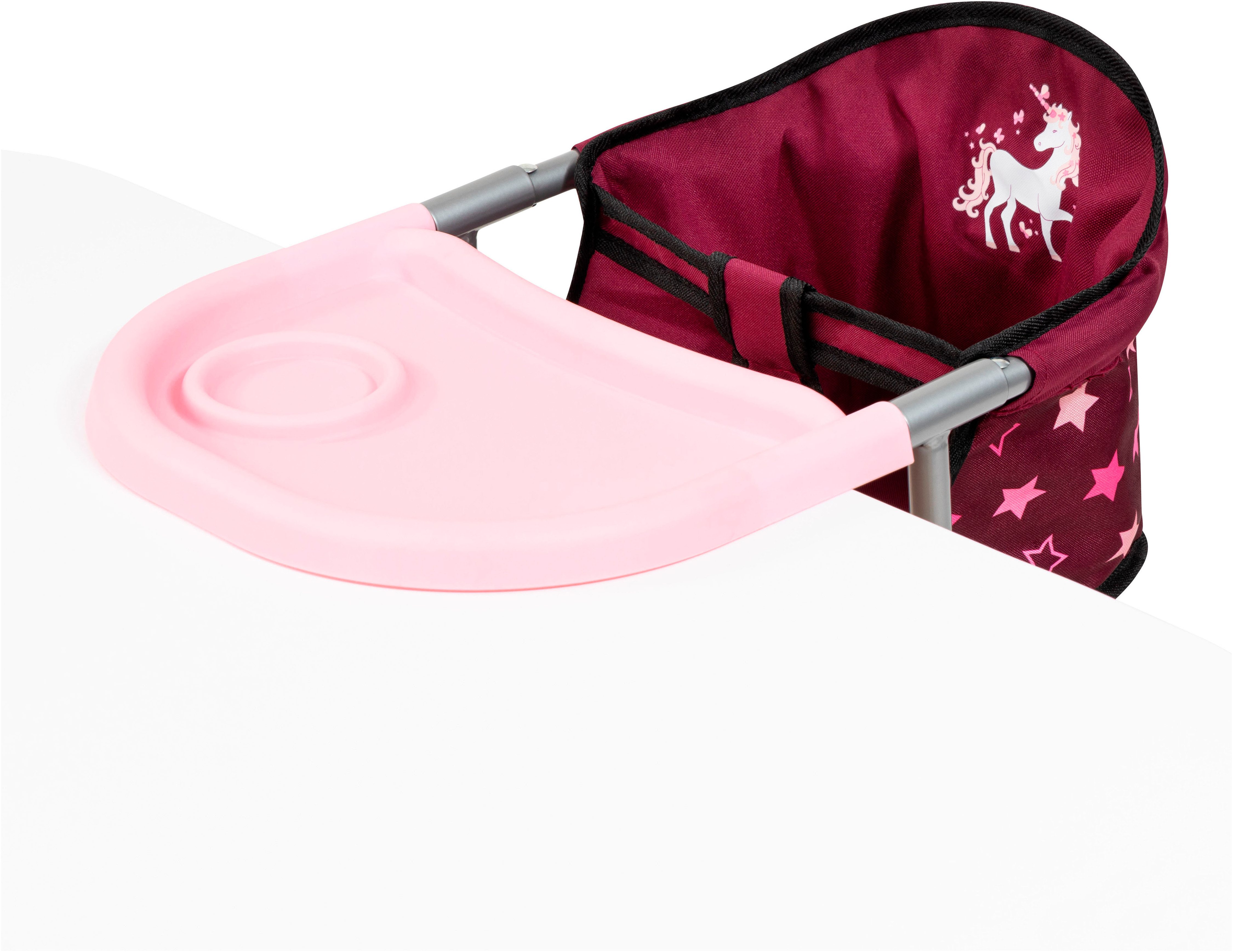 Bayer Puppenmöbel Puppen-Tischsitz bordeaux günstig online kaufen