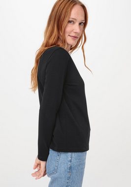 Hessnatur T-Shirt Langarm Regular aus reiner Bio-Baumwolle (1-tlg)