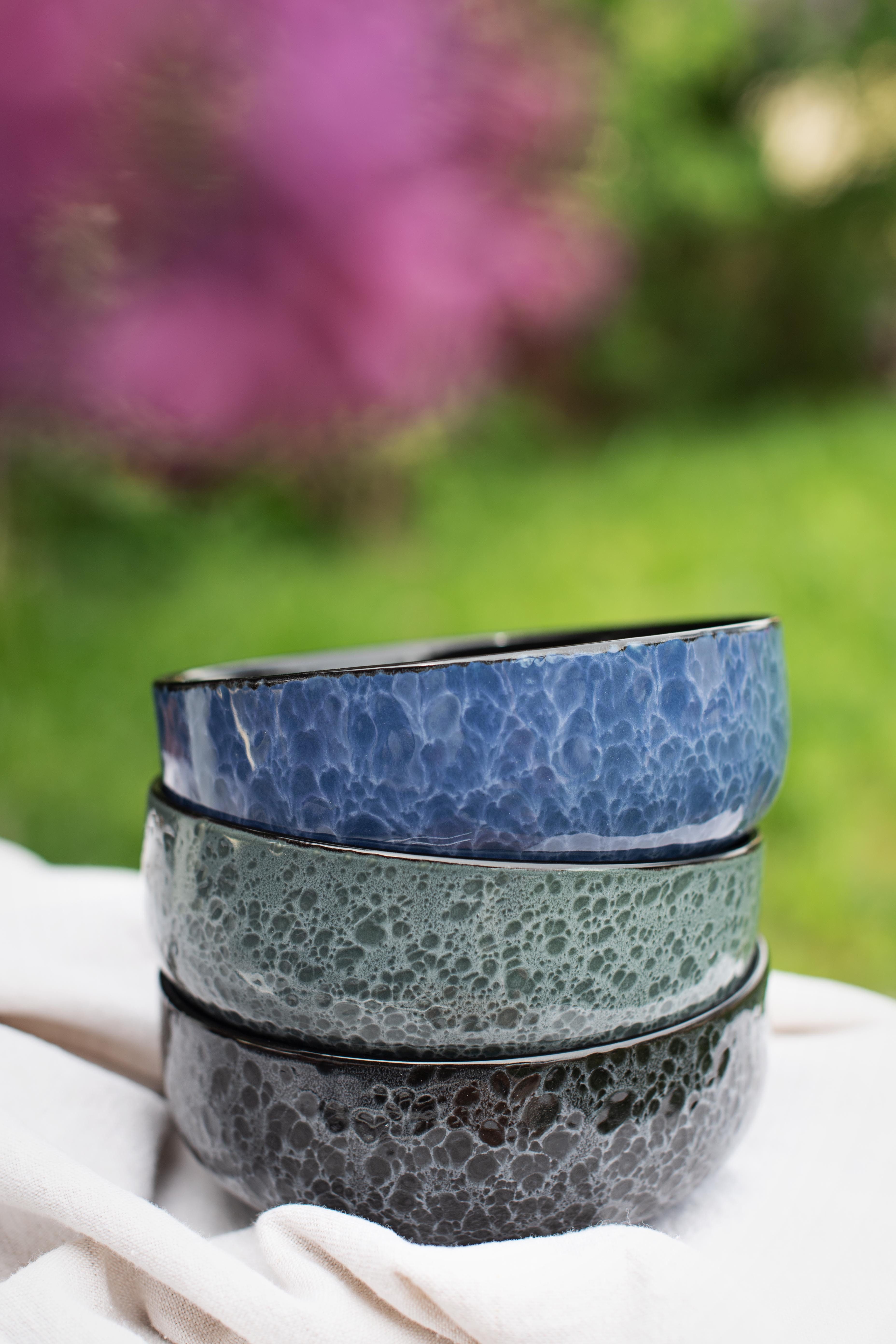 MÄSER Kombiservice FILIPPA, Kombiservice, Steinzeug (16-tlg), 4 Personen, Steinzeug, Geschirr-Set, Service