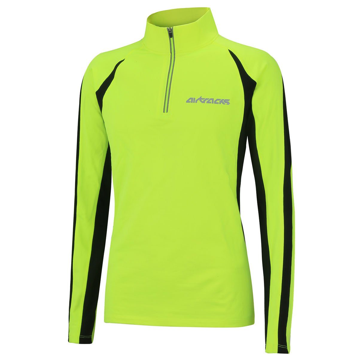 XXXL bei « Wetter Isolierkraft, - M thermischer Herbst » kaltem Damen mit Langarm S Winter, Funktionsshirt Thermo neon ausgezeichneter Xl L Airtracks Laufshirt Pro XXL Laufshirt