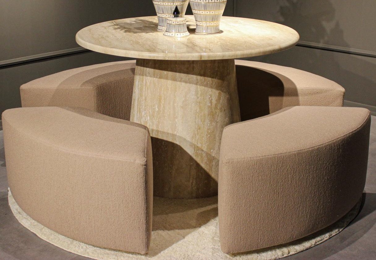 Xlmoebel Essgruppe Luxuriöser Esstisch aus Holz im modernen Design, (1-tlg., Tisch), Hergestellt in Europa
