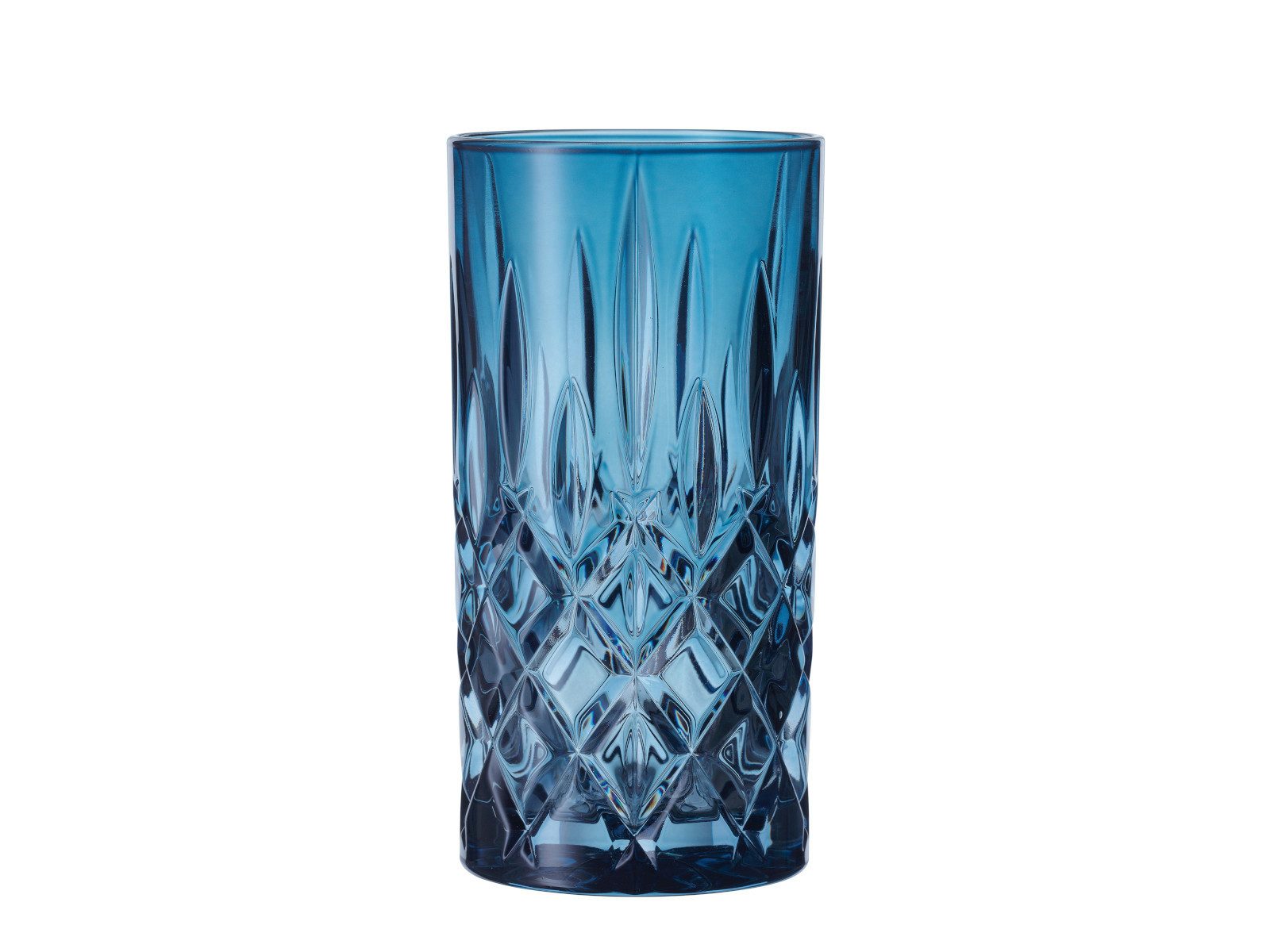Nachtmann Gläser-Set Noblesse Longdrink Vintage blue Set 2tlg, Kristallglas, Longdrink VINTAGE BLUE SET/2 617/91 Noblesse UK/3