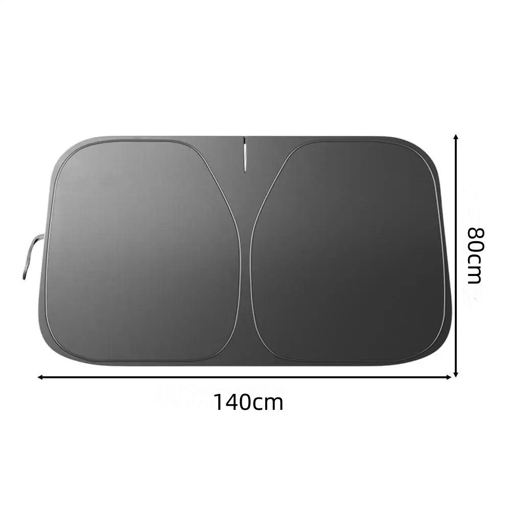 Heyork Car Sunshade, Foldable Windshield Sun Visor for Cars, SUVs, and Trucks