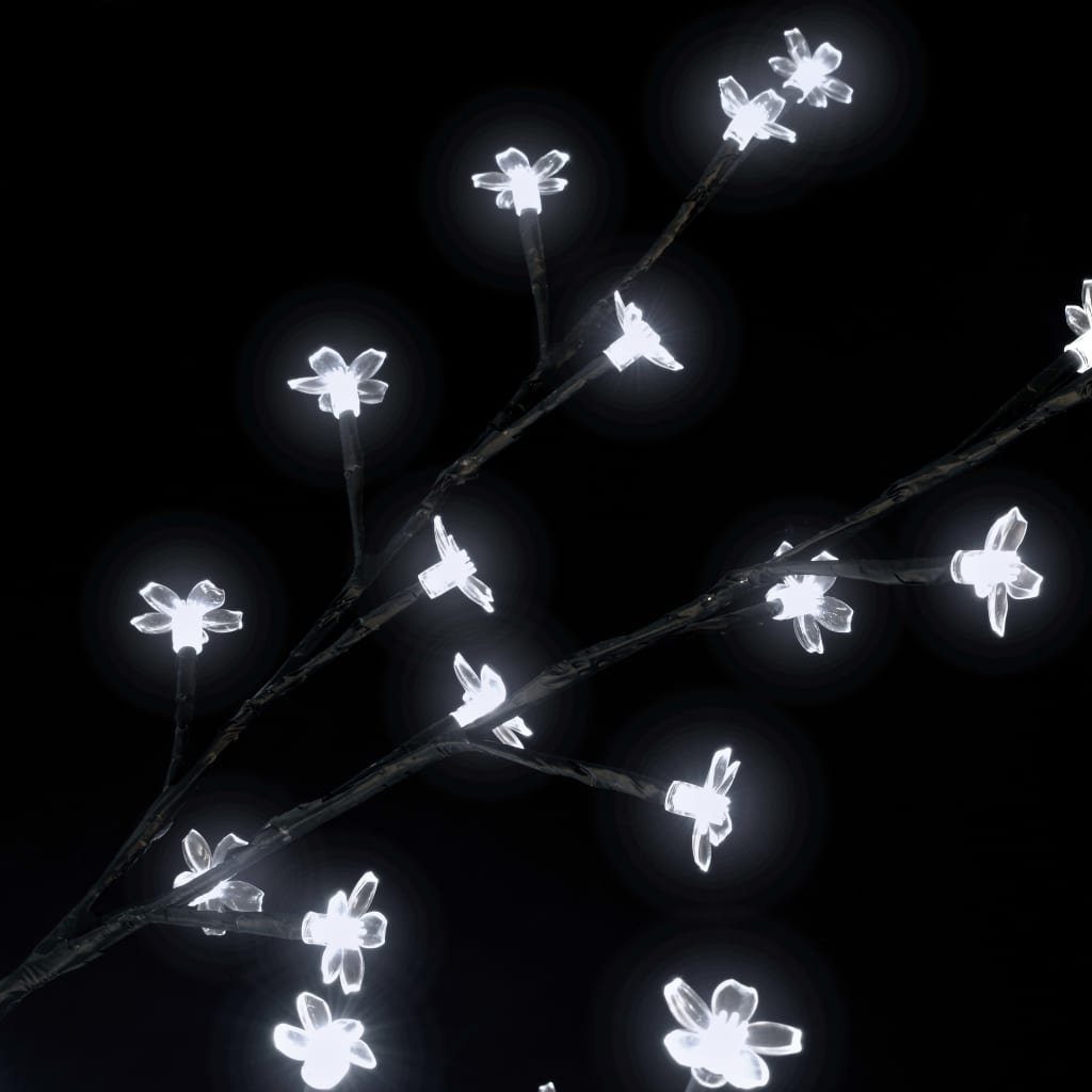 Weihnachtsbaum 120 Kirschblüten vidaXL LEDs Licht Dekolicht cm Kaltweißes 150
