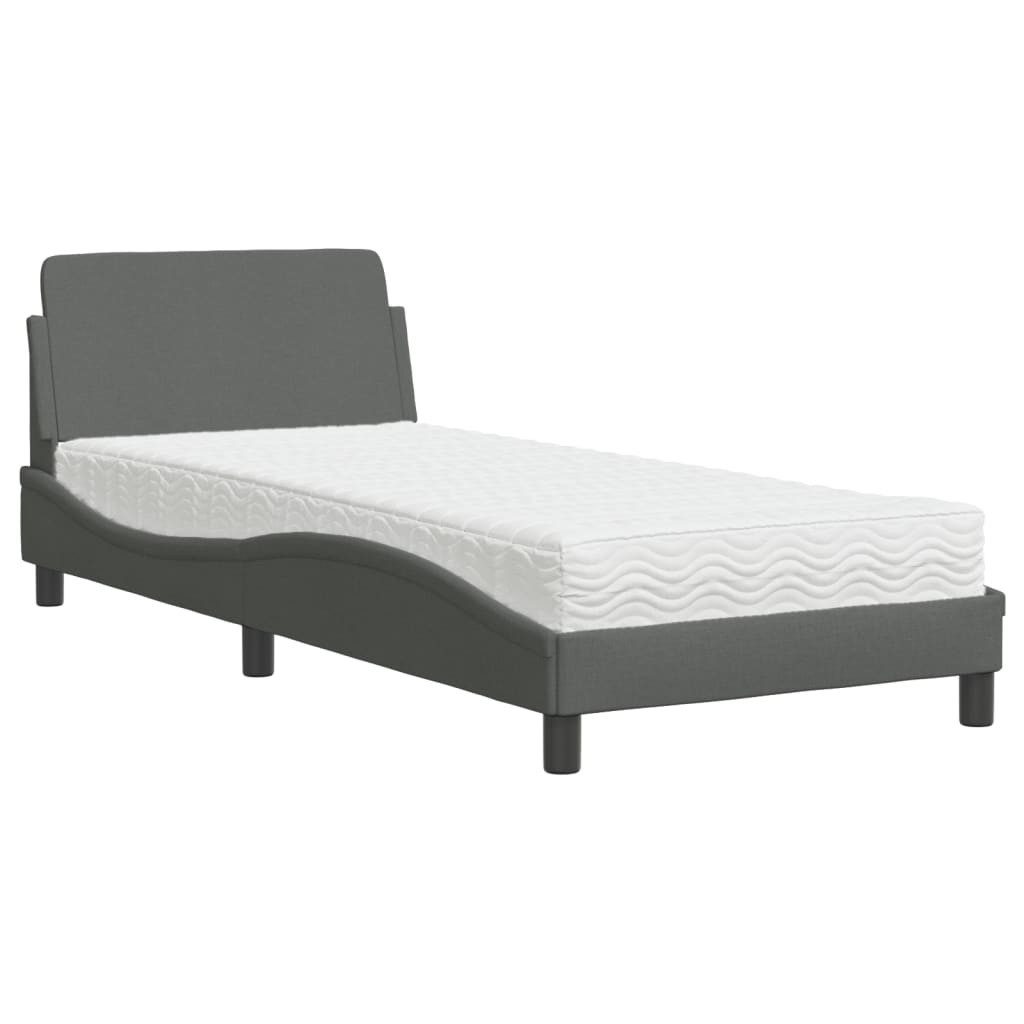 vidaXL Bett Bett mit Matratze "Dover" günstig online kaufen