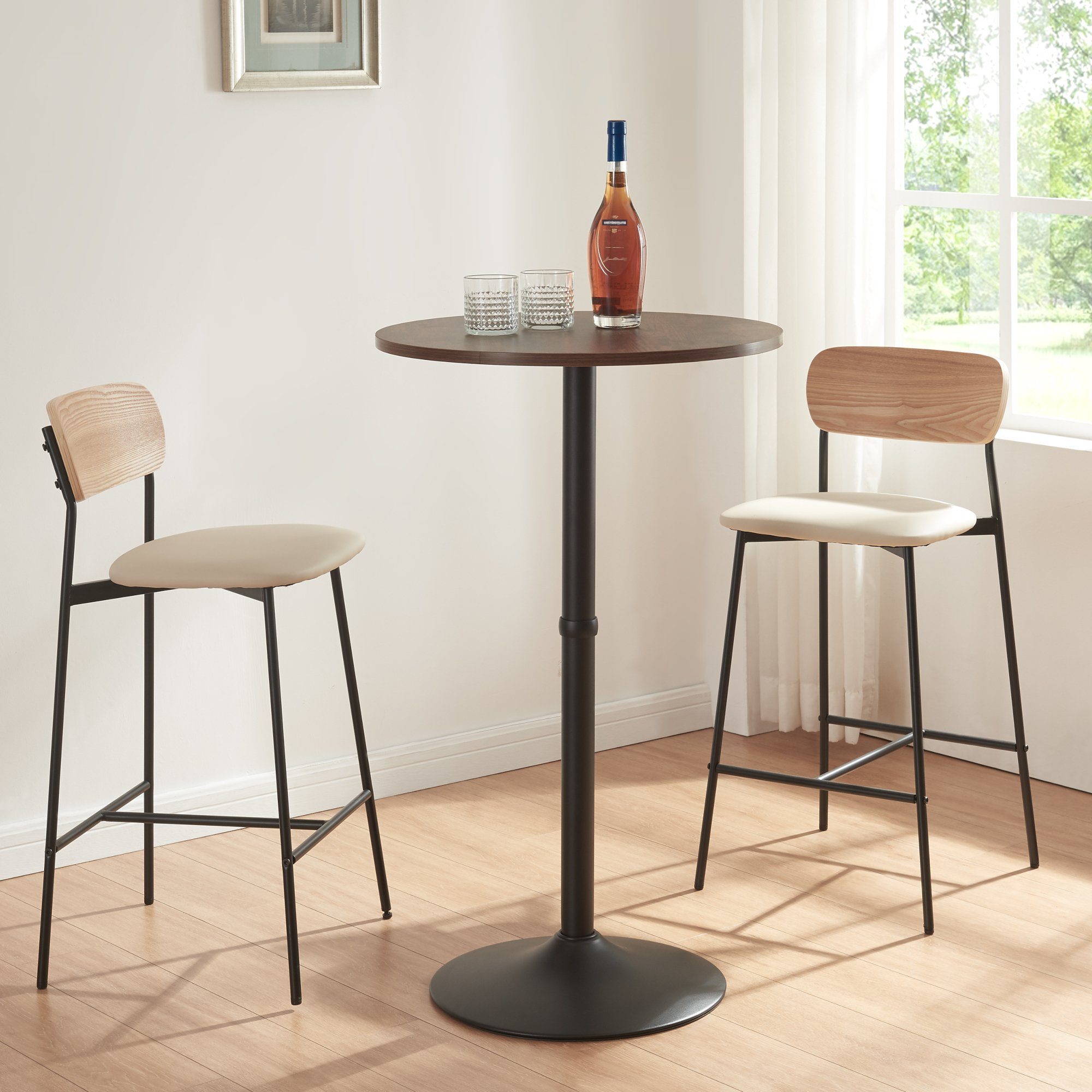 en.casa Bartisch, »Vantaa« Stehtisch mit runder günstig online kaufen