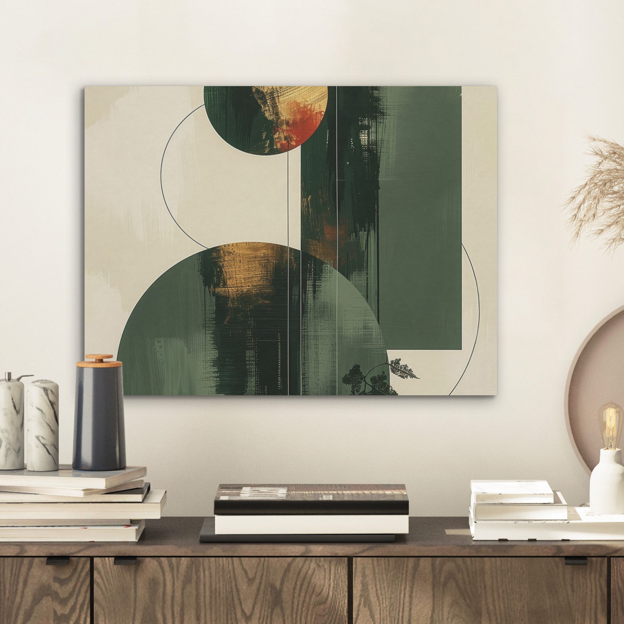 MuchoWow Gemälde Kunst - Kreise - günstig online kaufen