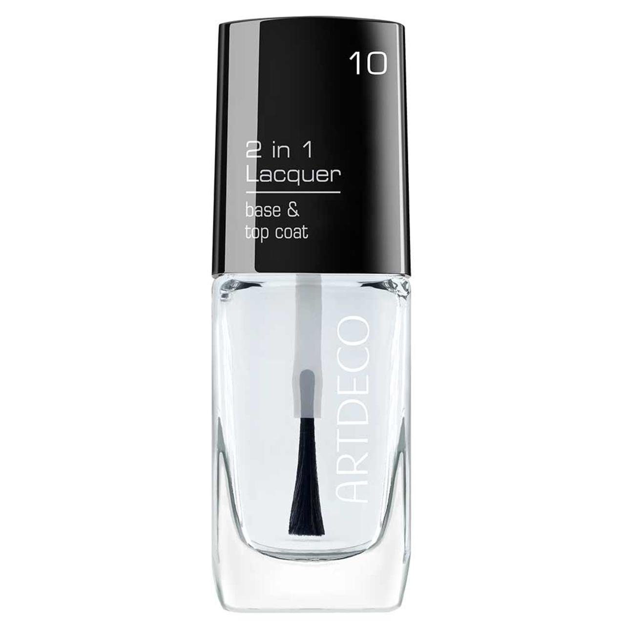 Nagellack 2 in 1 Lacquer Base & Top Coat