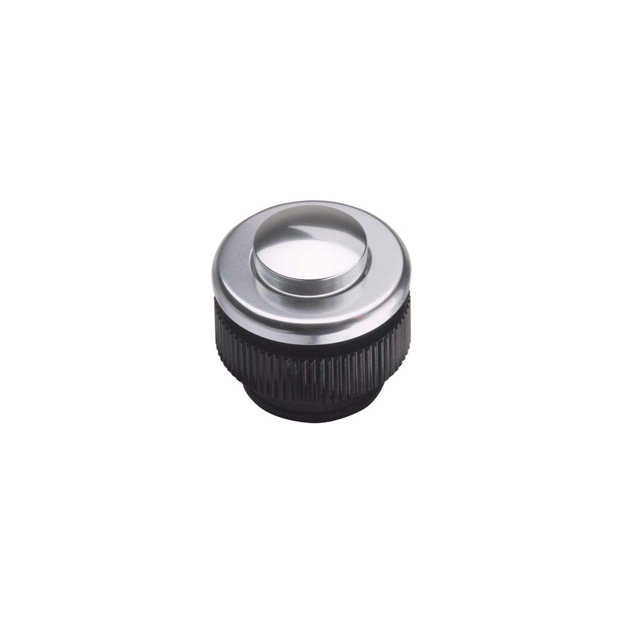 GROTHE Schalter Grothe Klingeltaster rund 11,5mm Knopf alu, Hülse alu PROTACT 310 AL