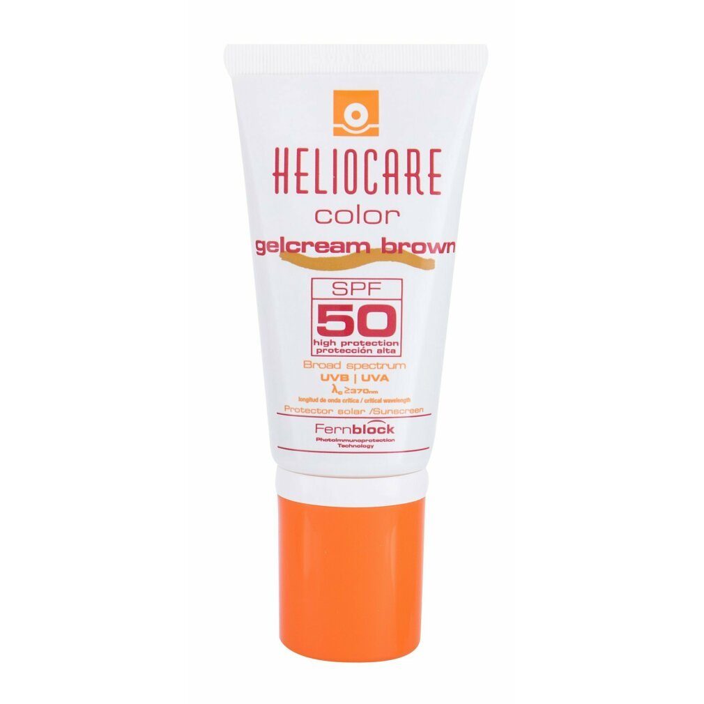 Heliocare Gesichts-Reinigungsmilch COLOR GELCREAM SPF50 #brown