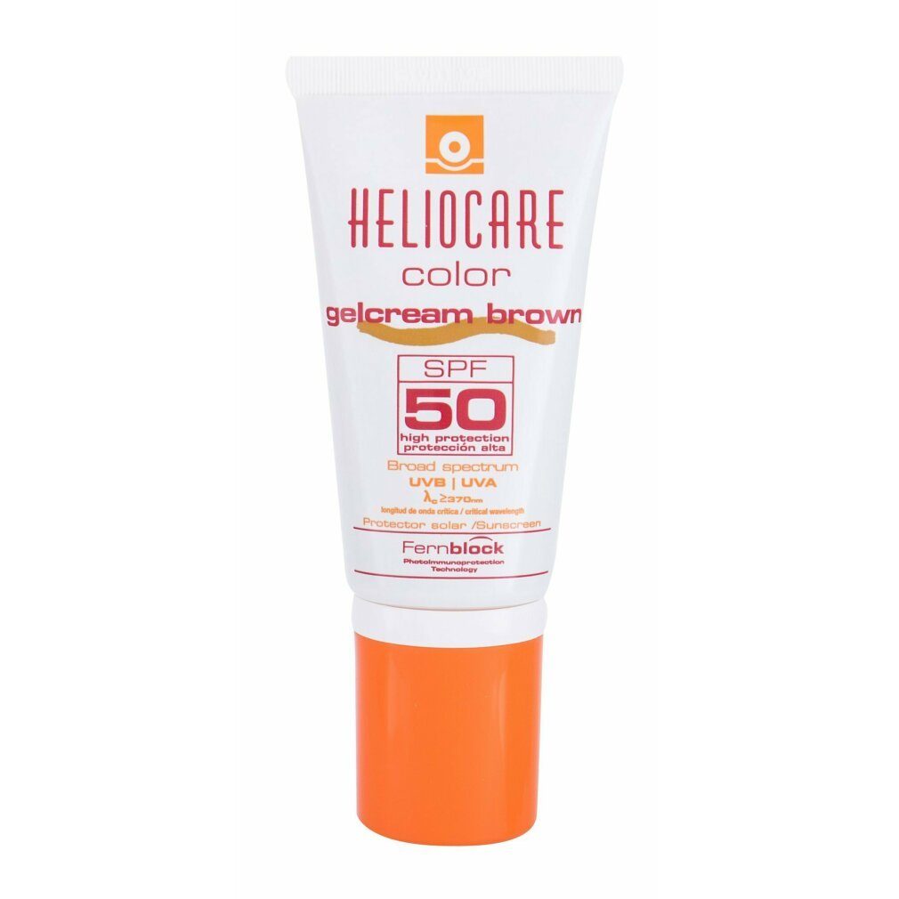 Heliocare SPF50 50 GELCREAM ml COLOR #brown Gesichts-Reinigungsmilch