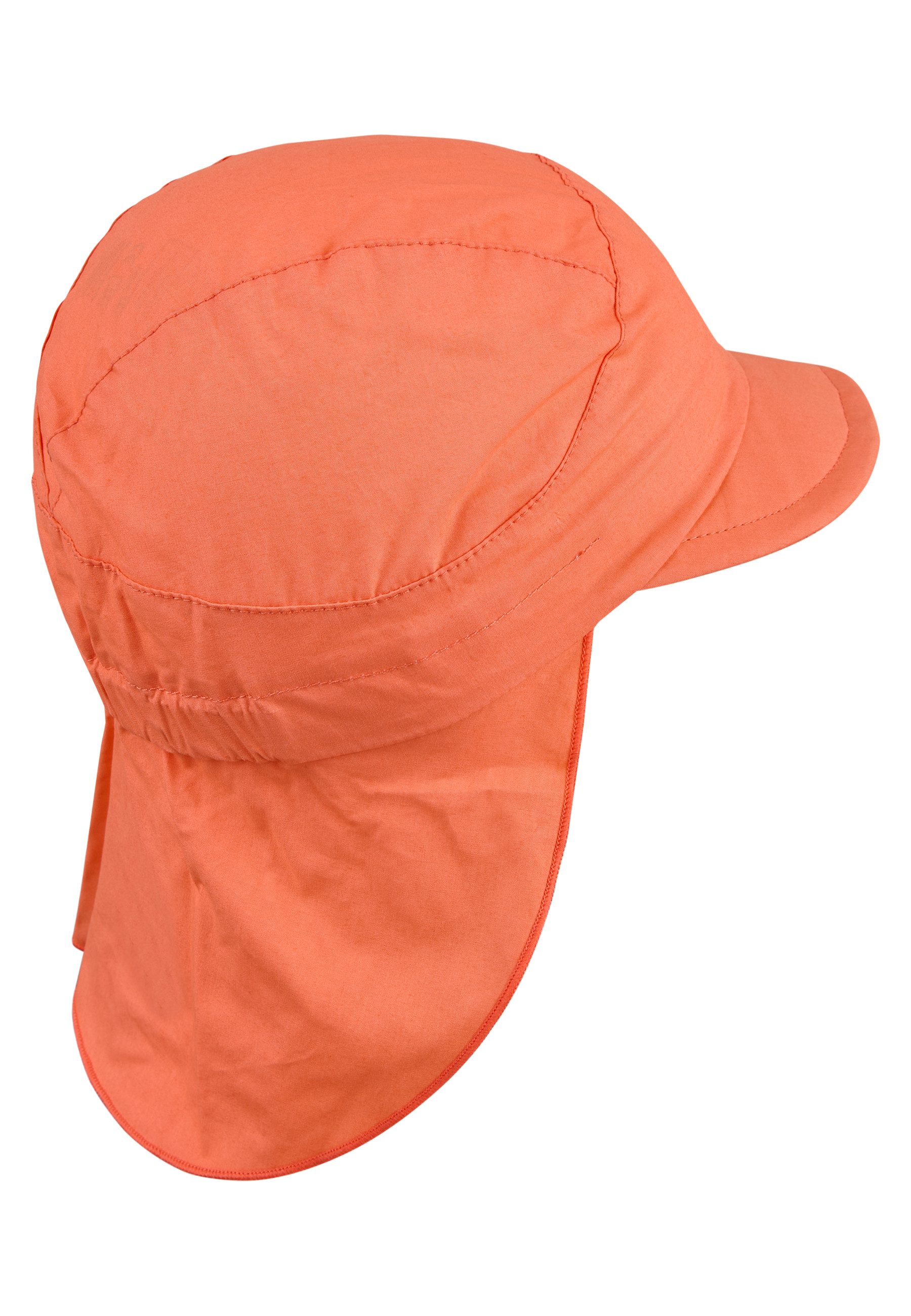 Sterntaler® Schirmmütze UV-Schutz 50+ Schirmmütze mit Nackenschutz Basic (1-St) Kindermütze mit Schirm aus UV-Popeline unifarben – Bild 2 von 5