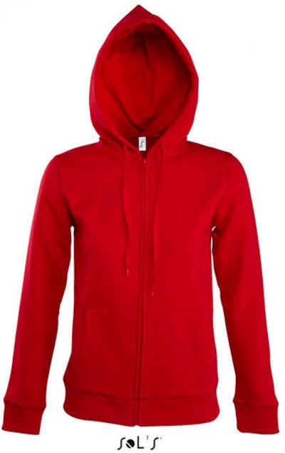 SOLS Kapuzensweatjacke Women Hooded Zipped Jacket Seven