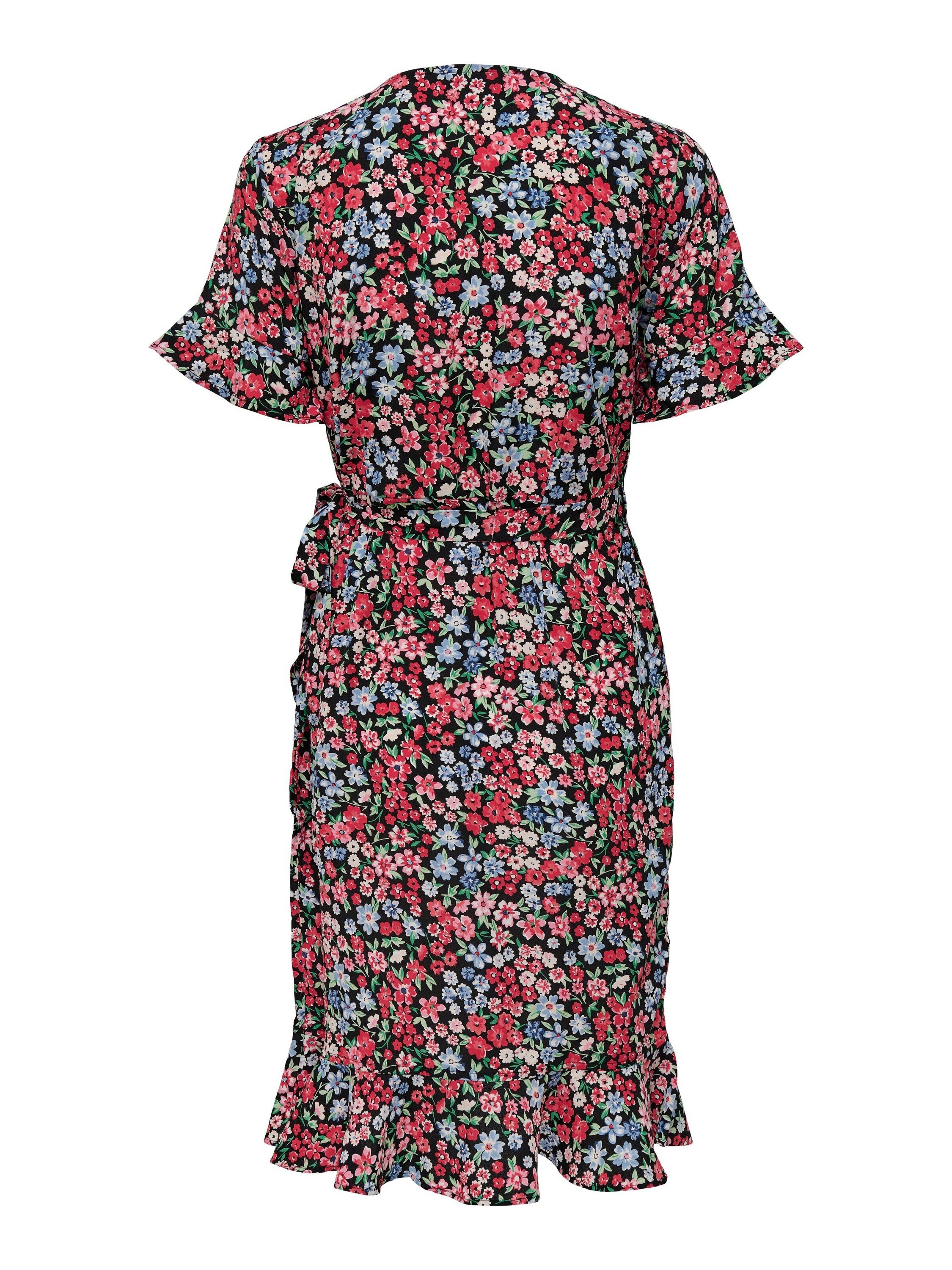 ONLY Midikleid Olivia (1-tlg) Wickel-Design