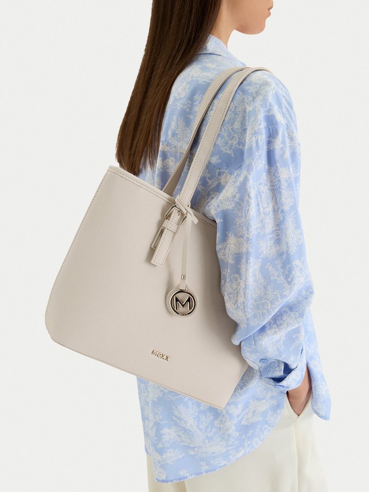 Mexx Handtasche Mexx Damenhandtasche Beige MEXX-CEO-MEXX-X-004-07 Elfenbein