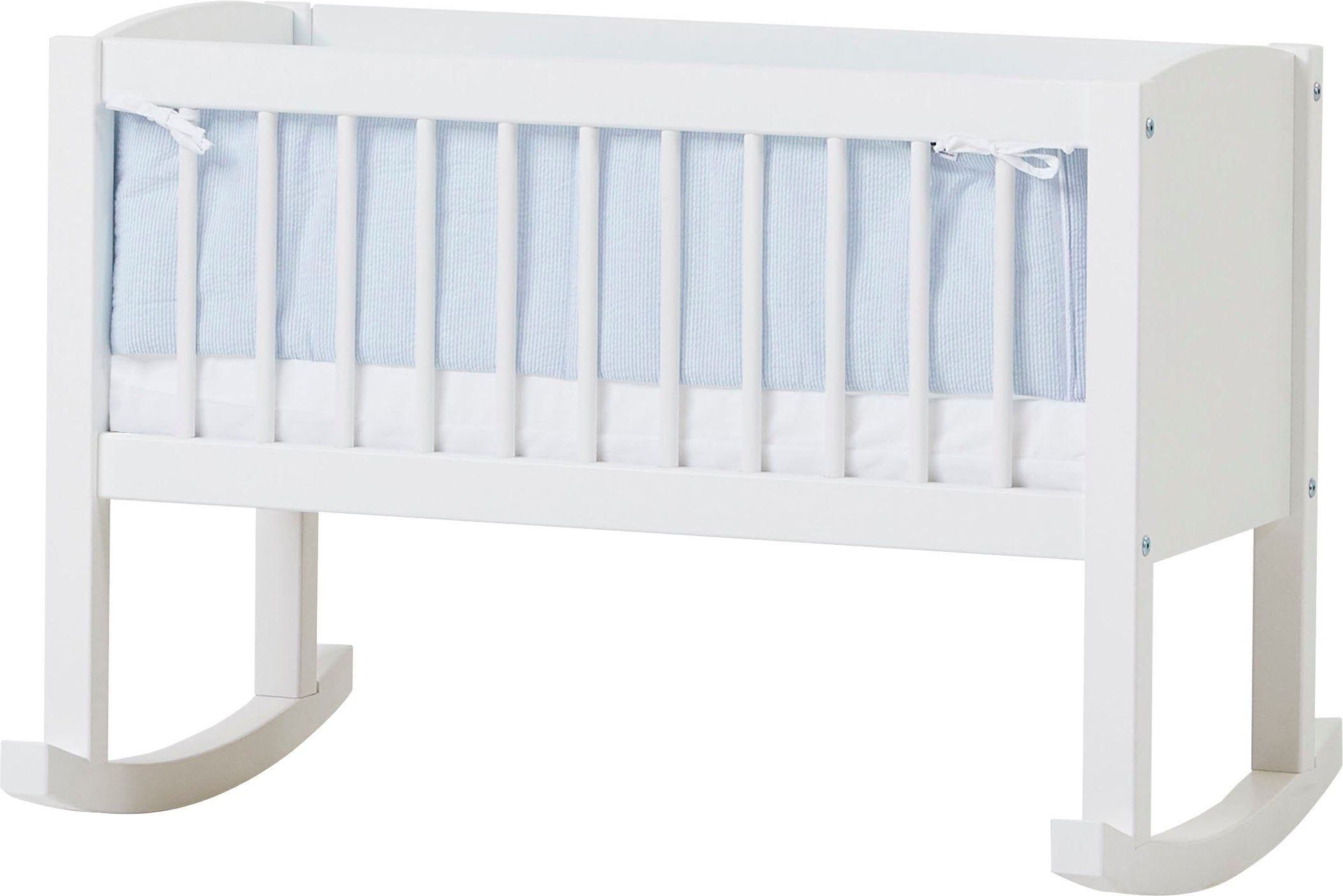 Hoppekids Stubenbett, umbaubar zu Sitzbank, wahlweise mit Matratze & Zubehör