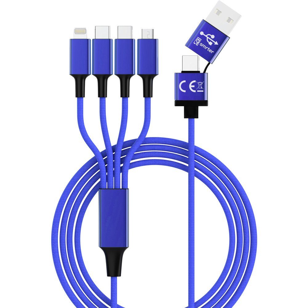 Smrter Smrter USB-Ladekabel USB-A Stecker, USB-C® Stecker, USB-C® Stecker, USB-Kabel, (120.00 cm)